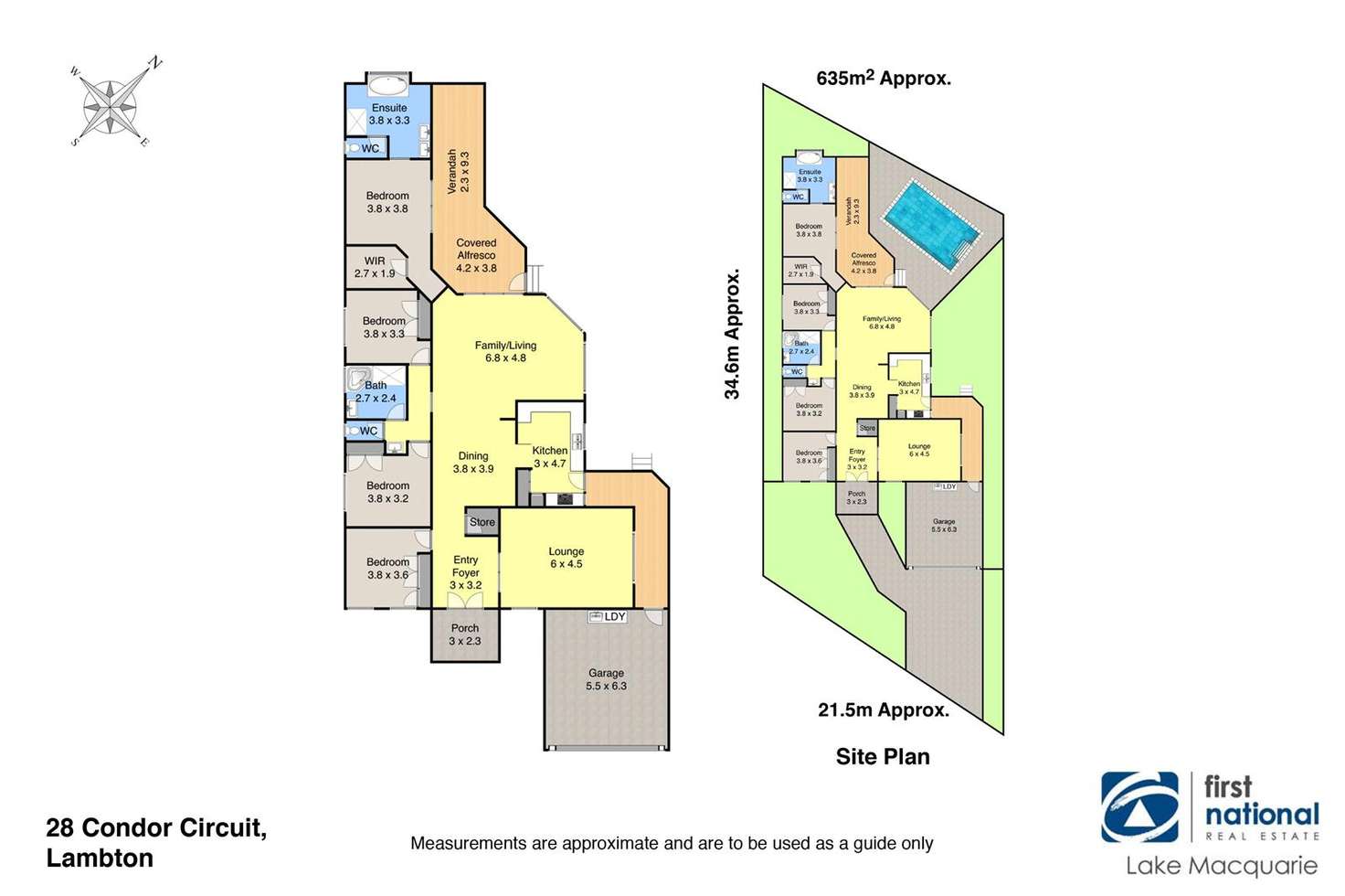 Floorplan of Homely house listing, 28 Condor Circuit, Lambton NSW 2299