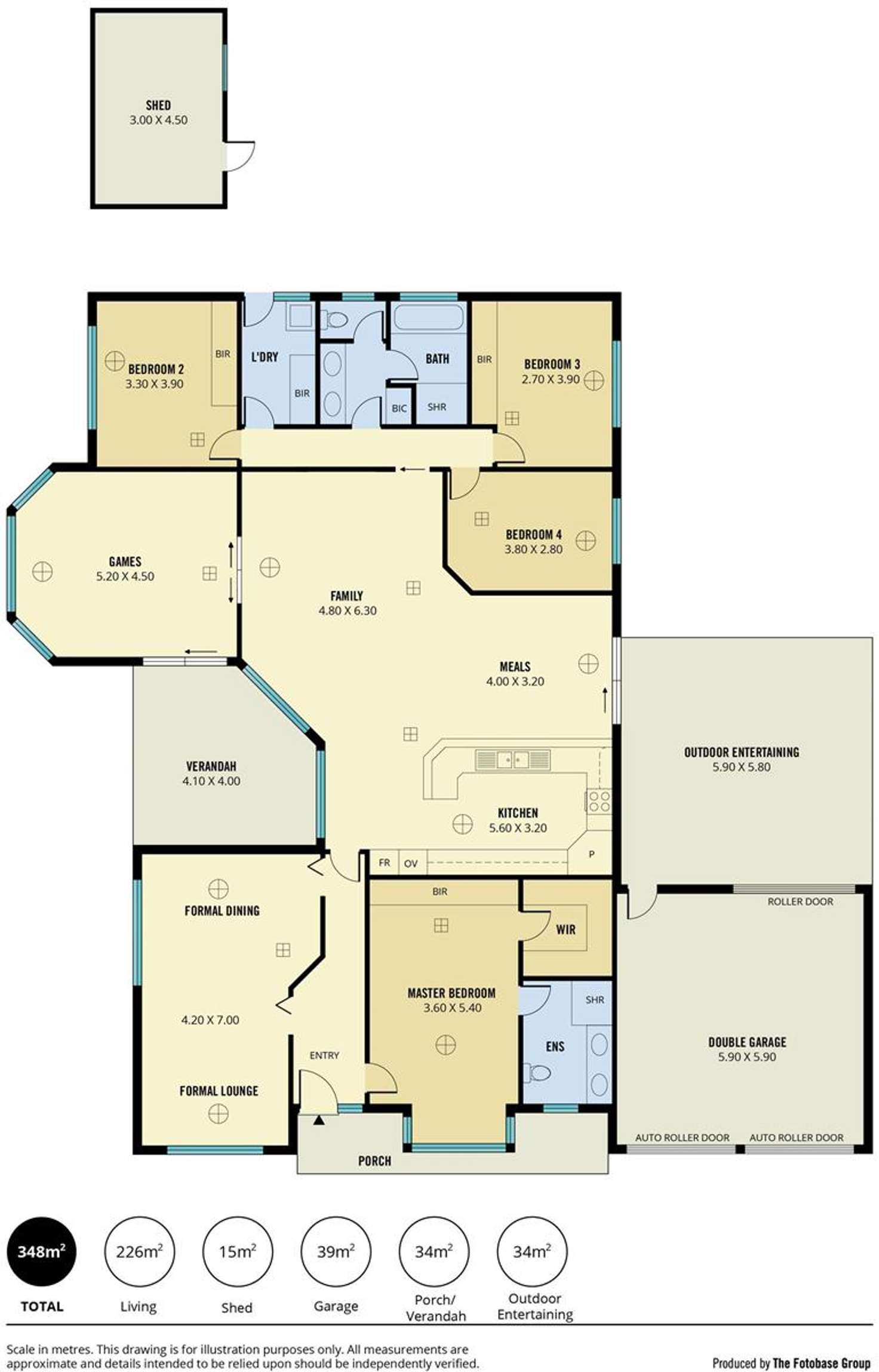 Floorplan of Homely house listing, 2 Lochleven Avenue, Greenwith SA 5125