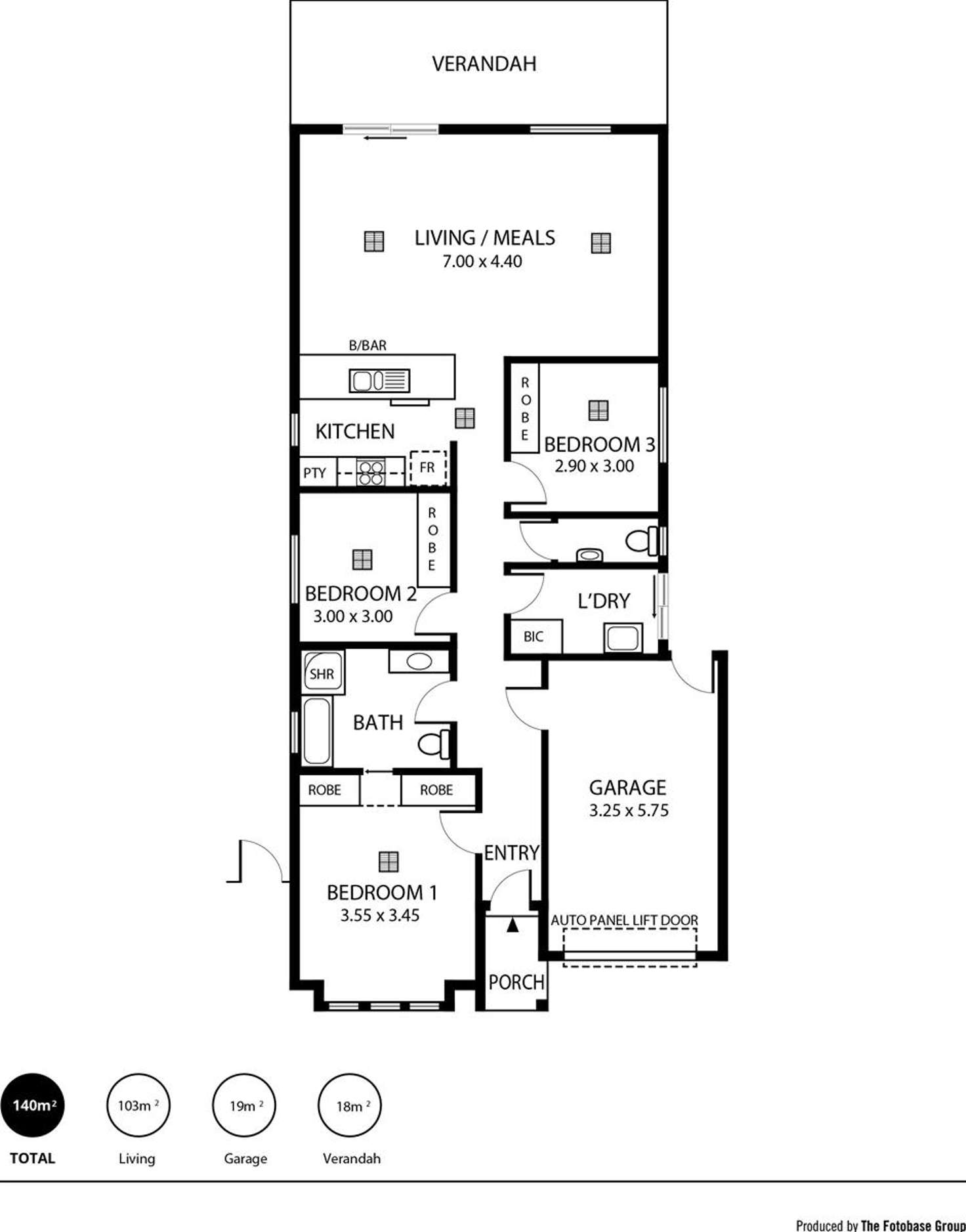 Floorplan of Homely house listing, 7 Abelia Avenue, Flinders Park SA 5025