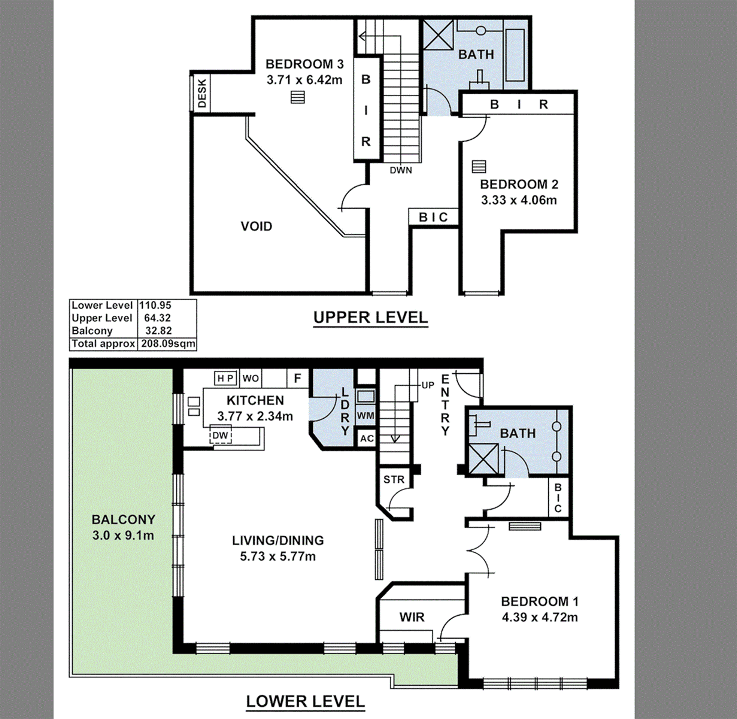 Floorplan of Homely apartment listing, 54/42 Charlick Circuit, Adelaide SA 5000
