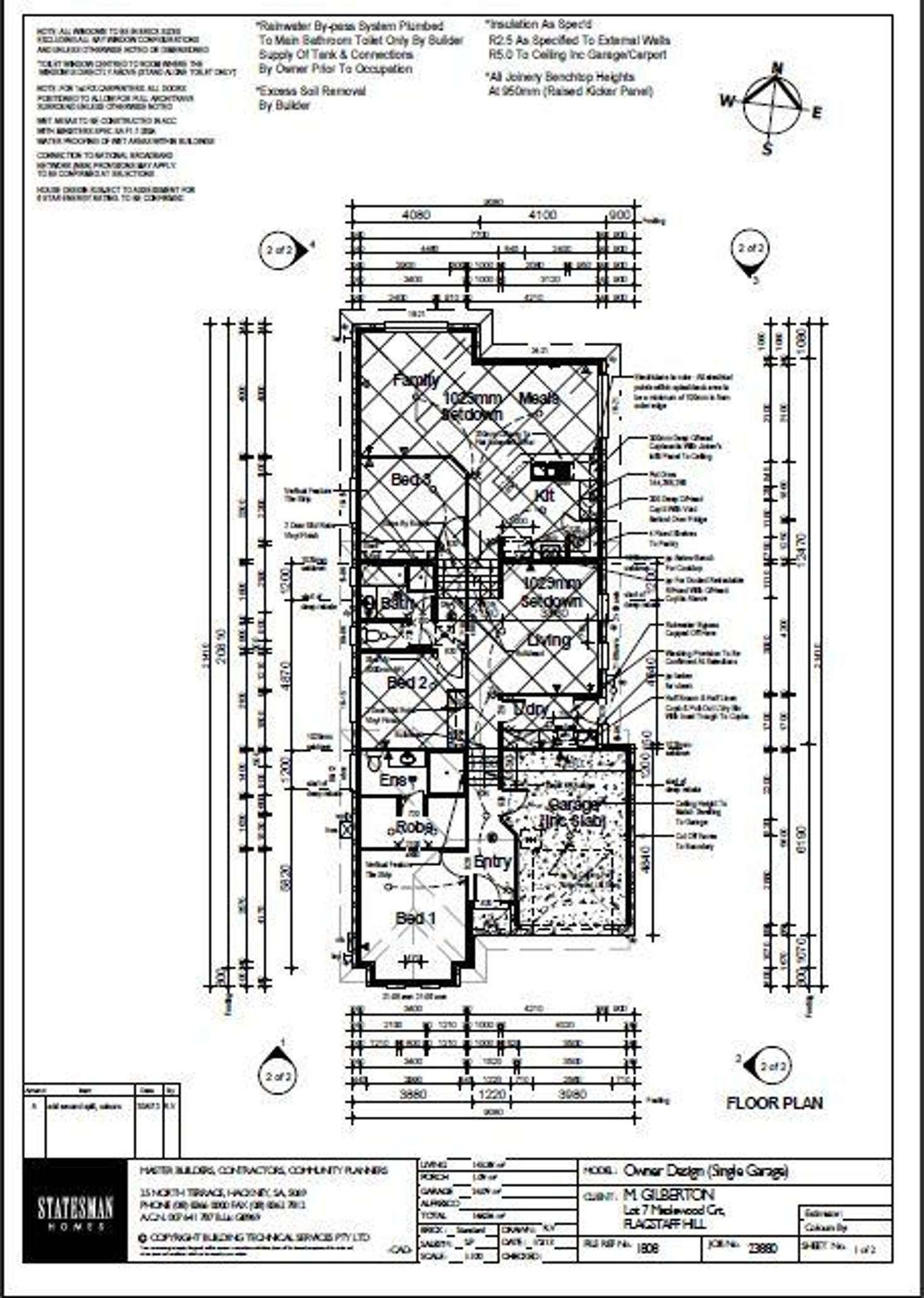 Floorplan of Homely house listing, 7 Maplewood Court, Flagstaff Hill SA 5159