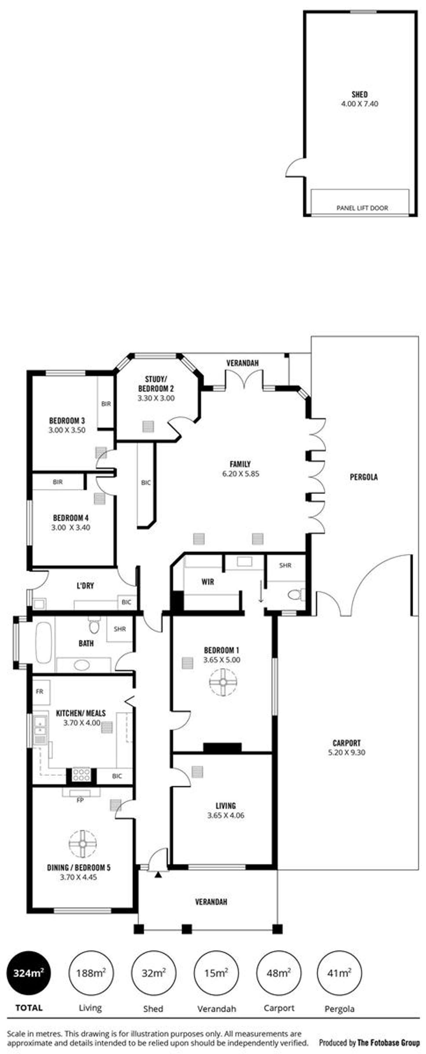 Floorplan of Homely house listing, 34 Rozells Avenue, Colonel Light Gardens SA 5041