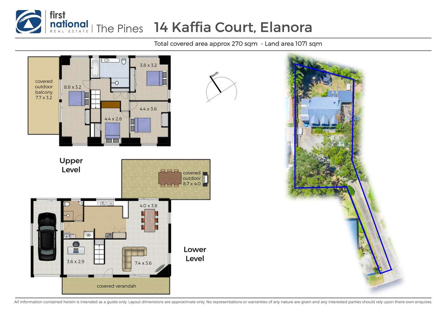 Floorplan of Homely house listing, 14 Kaffia Court, Elanora QLD 4221