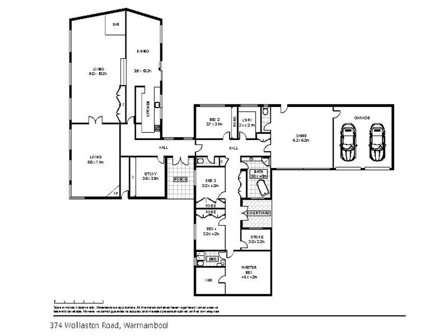 Floorplan of Homely house listing, 374 Wollaston Road, Warrnambool VIC 3280