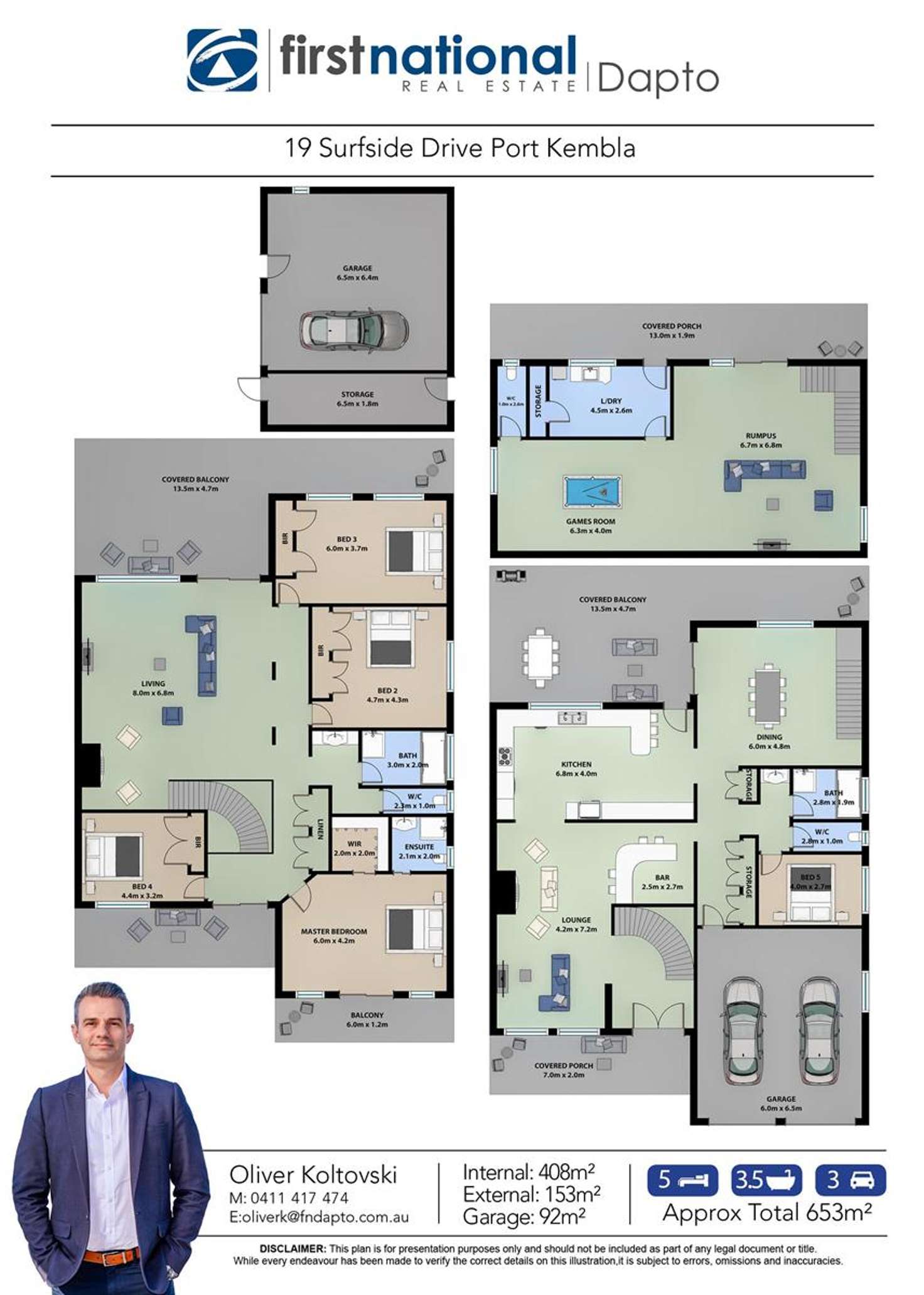 Floorplan of Homely house listing, 19 Surfside Drive, Port Kembla NSW 2505