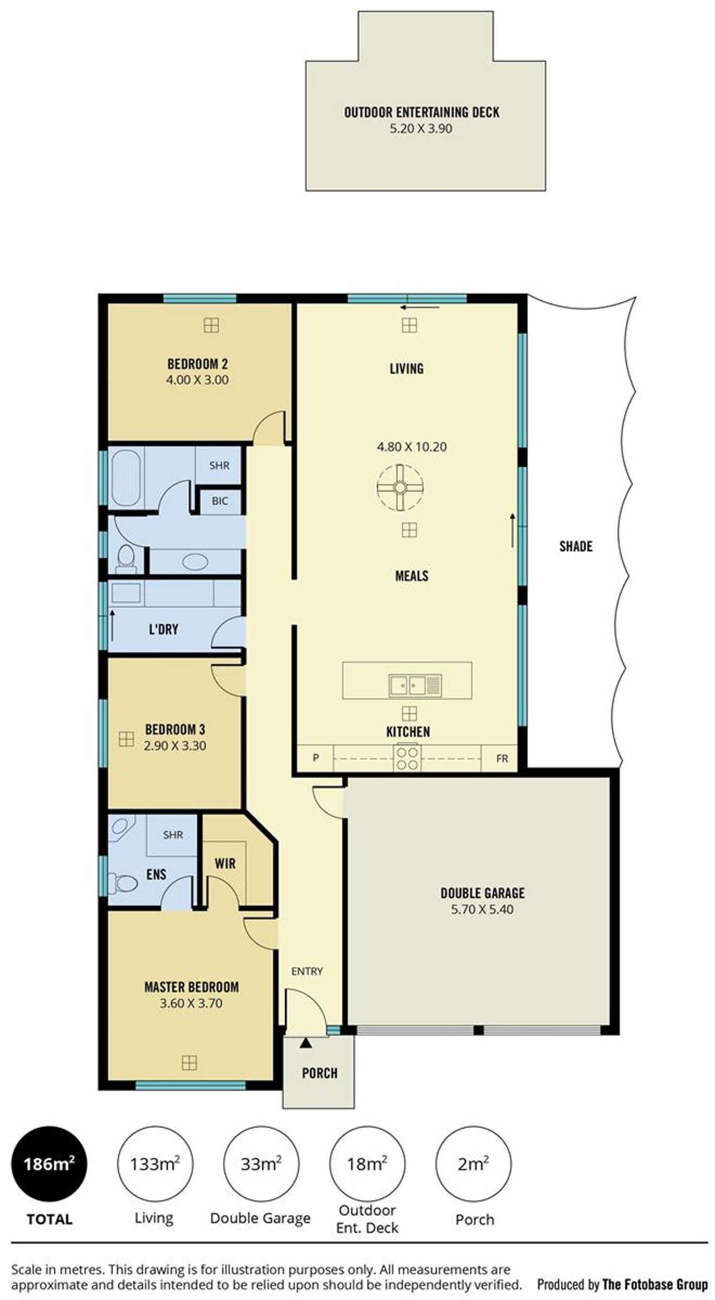 Floorplan of Homely house listing, 15 Olive Grove, Munno Para West SA 5115