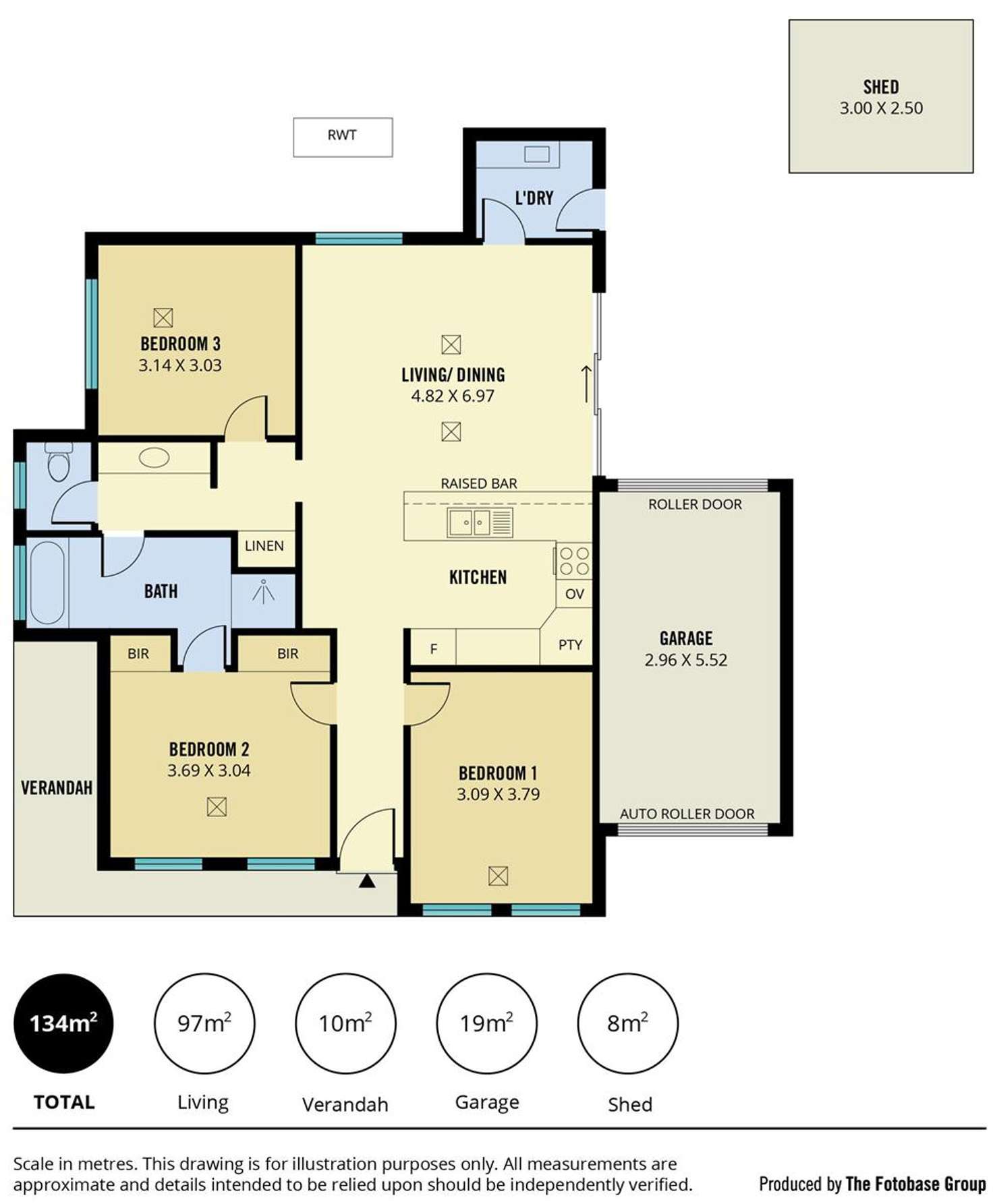 Floorplan of Homely house listing, 27 Murray Street, Ridgehaven SA 5097