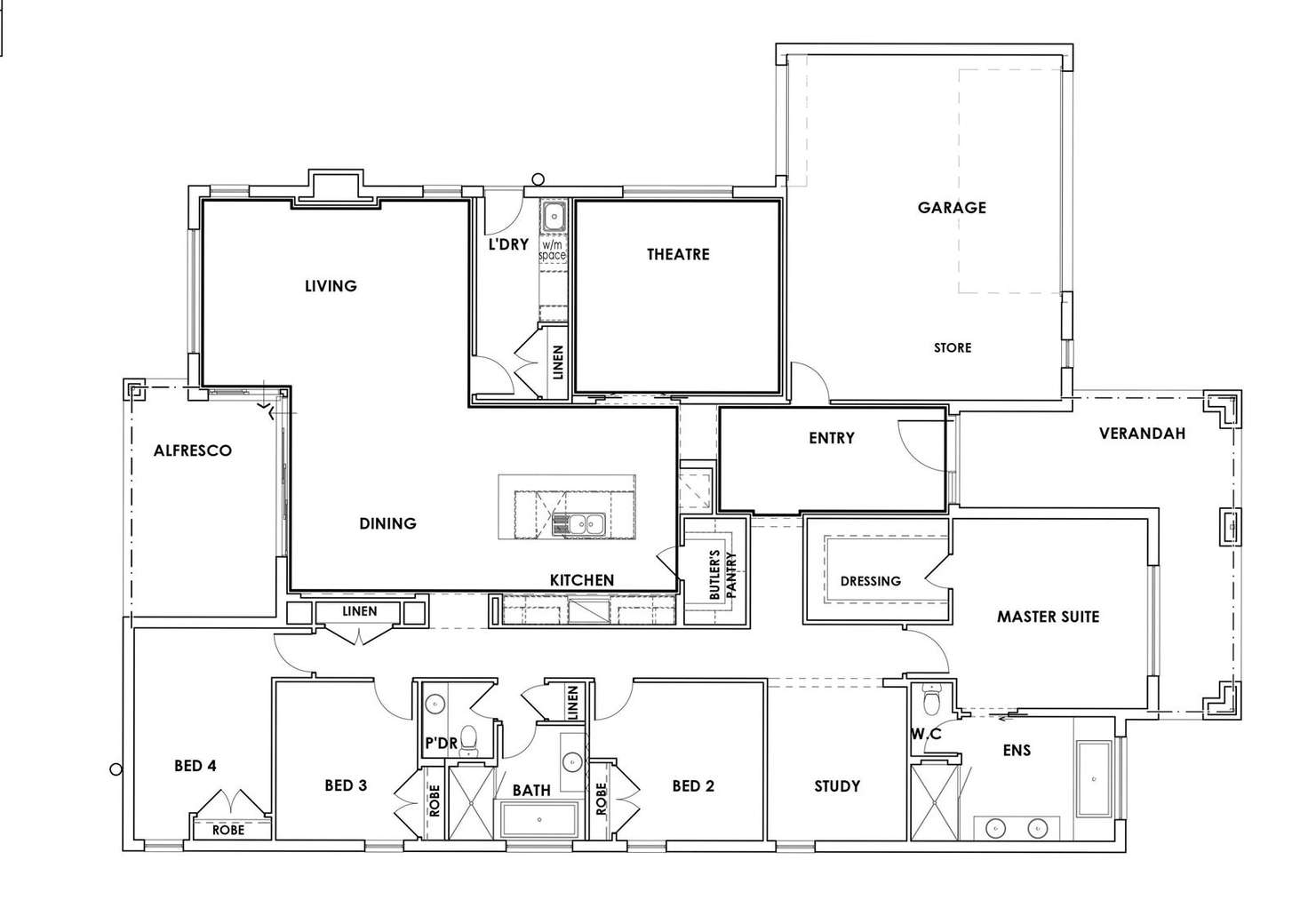 Floorplan of Homely house listing, 7 Rushworth Avenue, Eynesbury VIC 3338