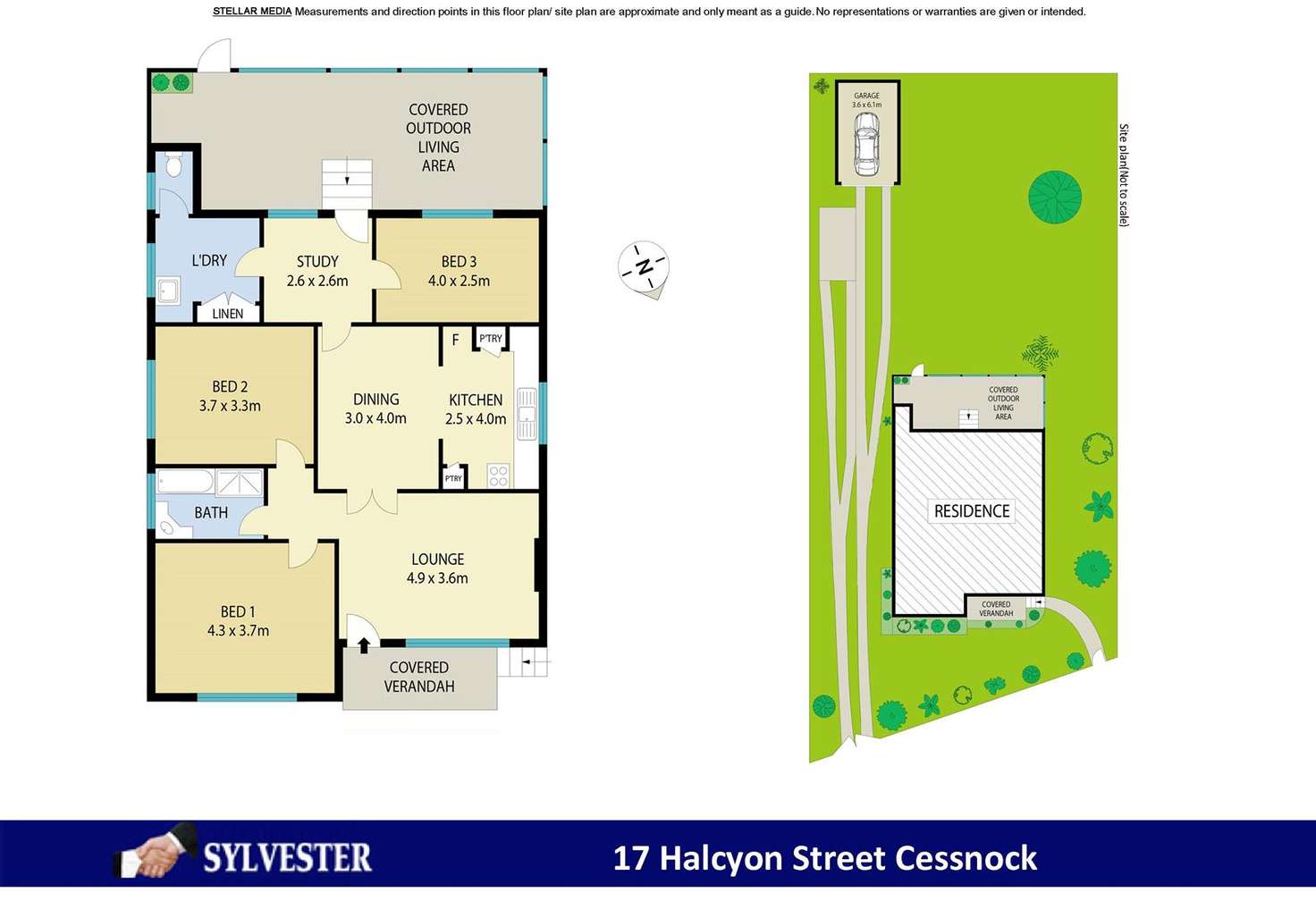 Floorplan of Homely house listing, 17 Halcyon Street, Cessnock NSW 2325