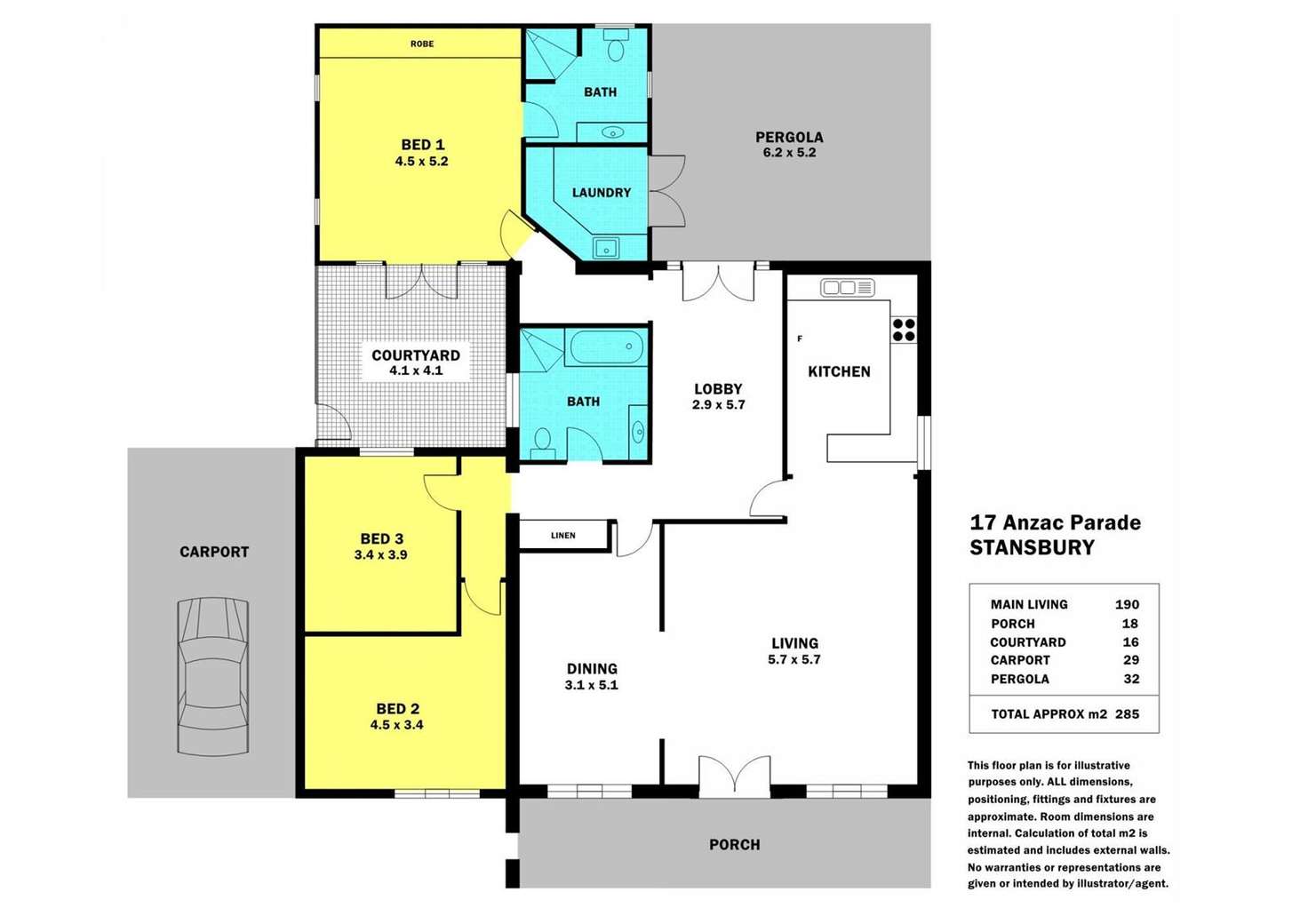 Floorplan of Homely house listing, 17 Anzac Parade, Stansbury SA 5582