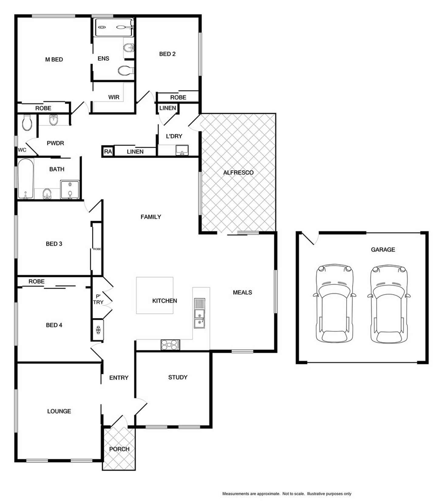 Floorplan of Homely house listing, 55 Bells Flat Road, Yackandandah VIC 3749