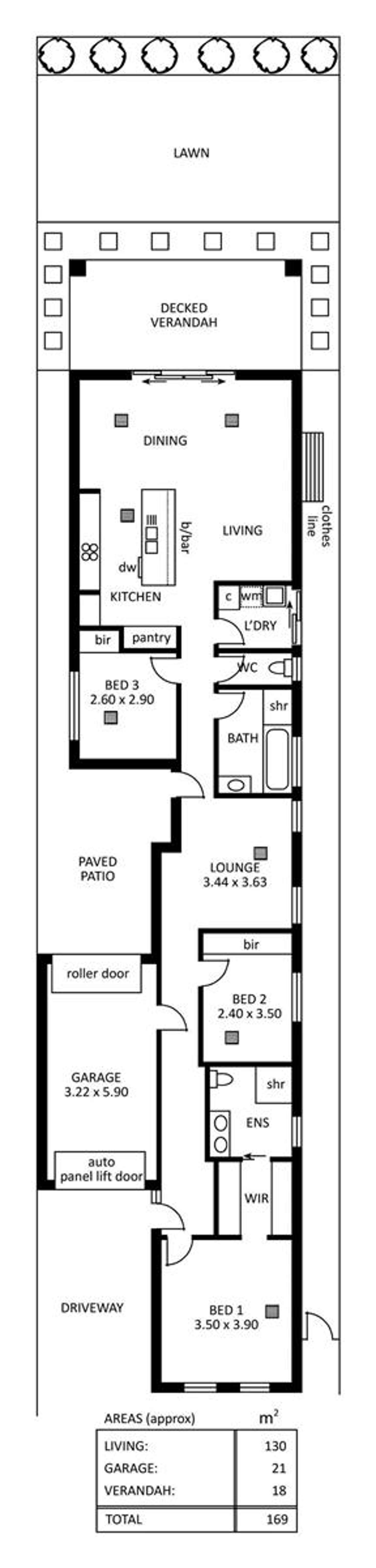 Floorplan of Homely house listing, 65a Livingstone Avenue, Prospect SA 5082