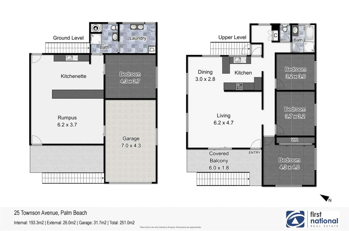 Floorplan of Homely house listing, 25 Townson Avenue, Palm Beach QLD 4221