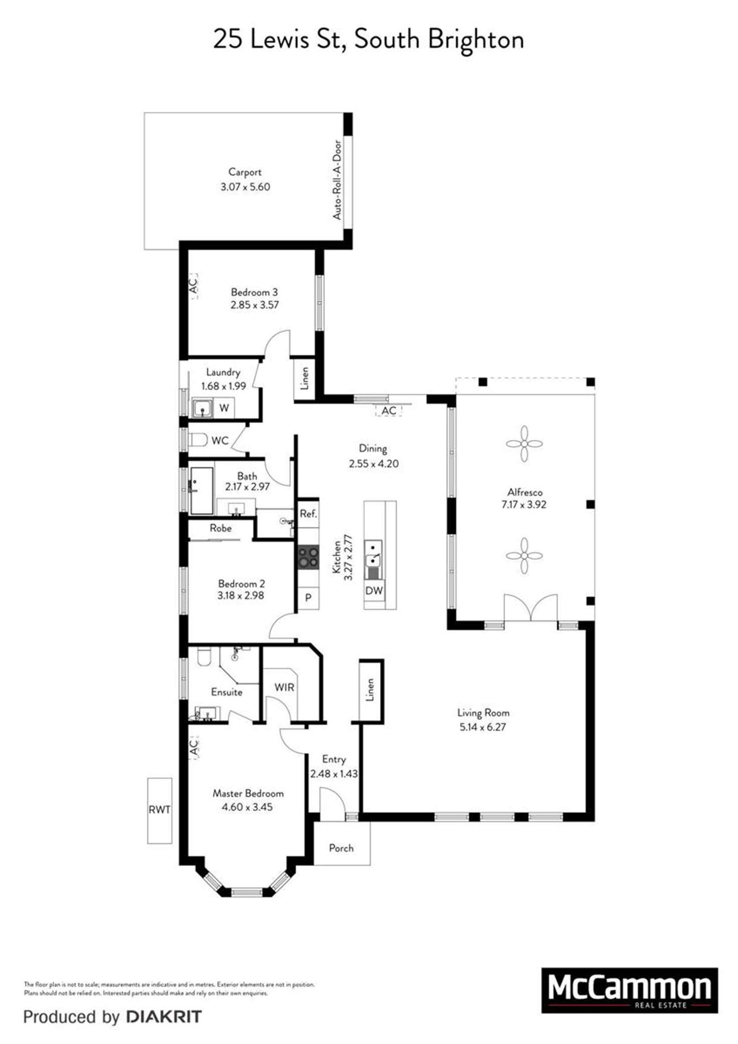 Floorplan of Homely house listing, 25 Lewis Street, South Brighton SA 5048