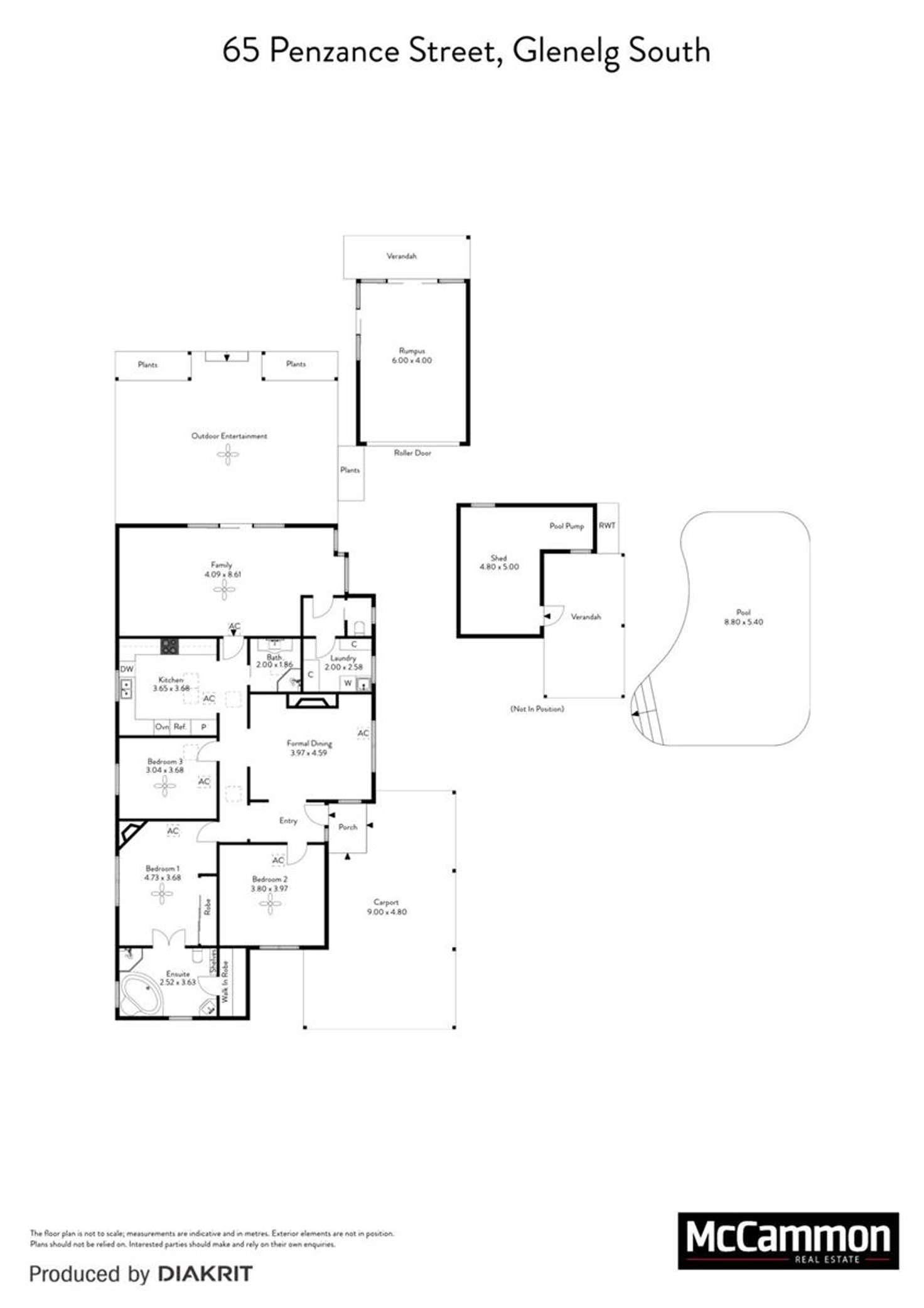 Floorplan of Homely house listing, 65 Penzance Street, Glenelg South SA 5045