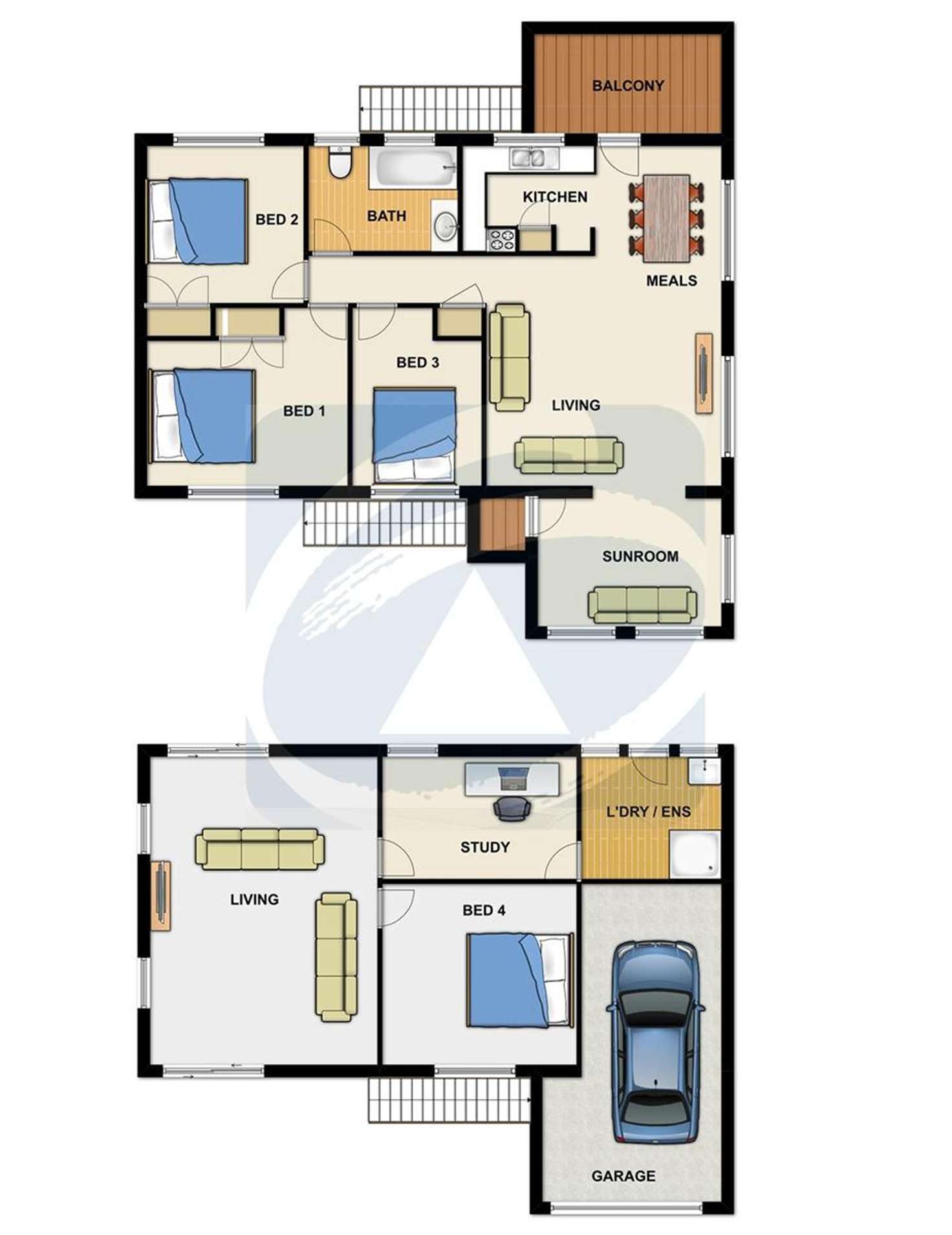 Floorplan of Homely house listing, 014 Marday Street, Slacks Creek QLD 4127