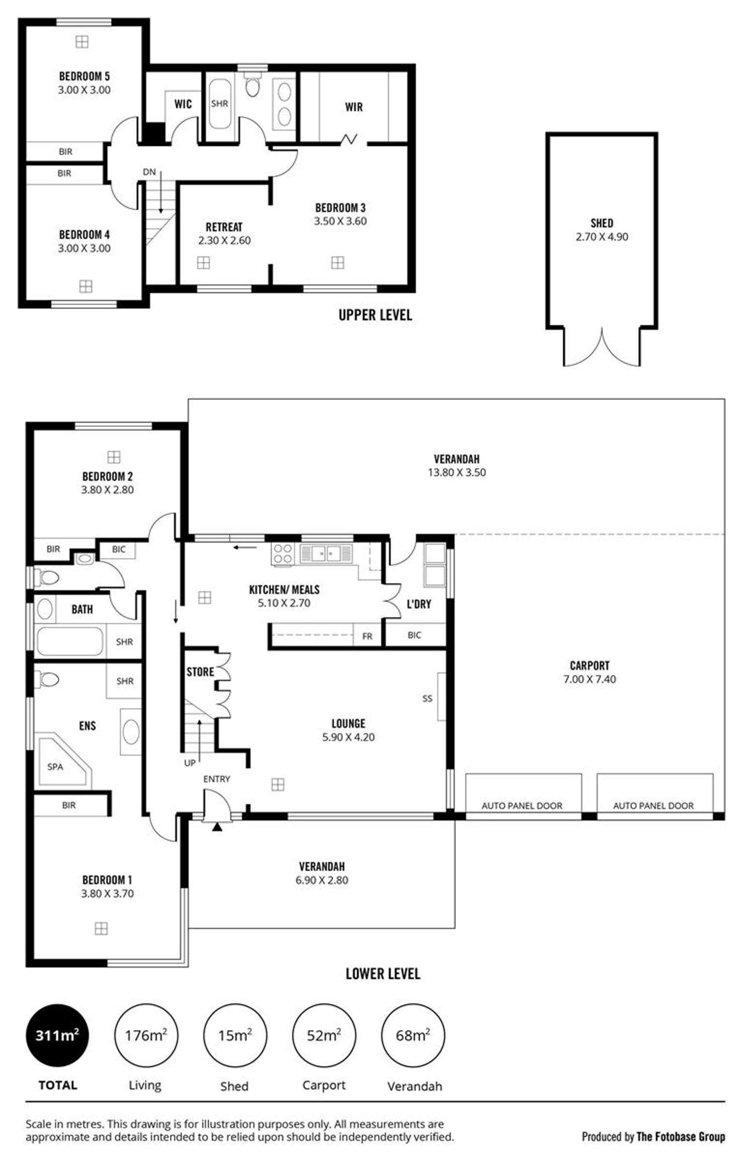 Floorplan of Homely house listing, 30 Buckingham Drive, Salisbury East SA 5109