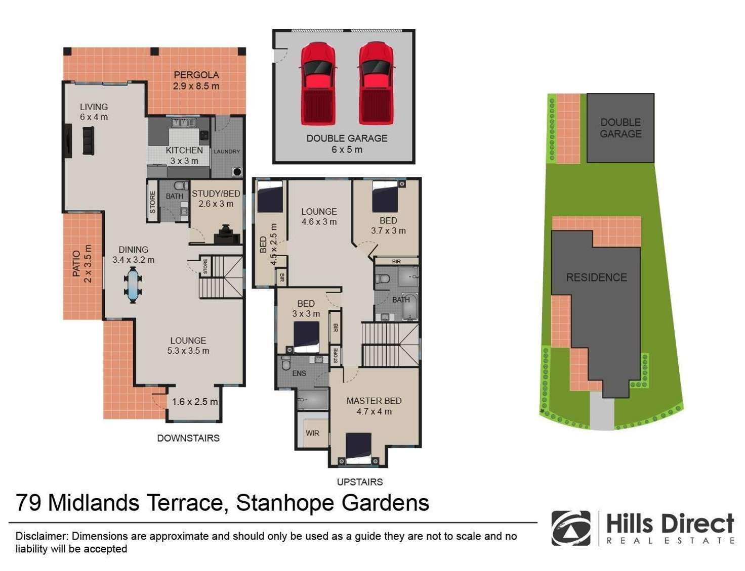 Floorplan of Homely house listing, 79 Midlands Terrace, Stanhope Gardens NSW 2768