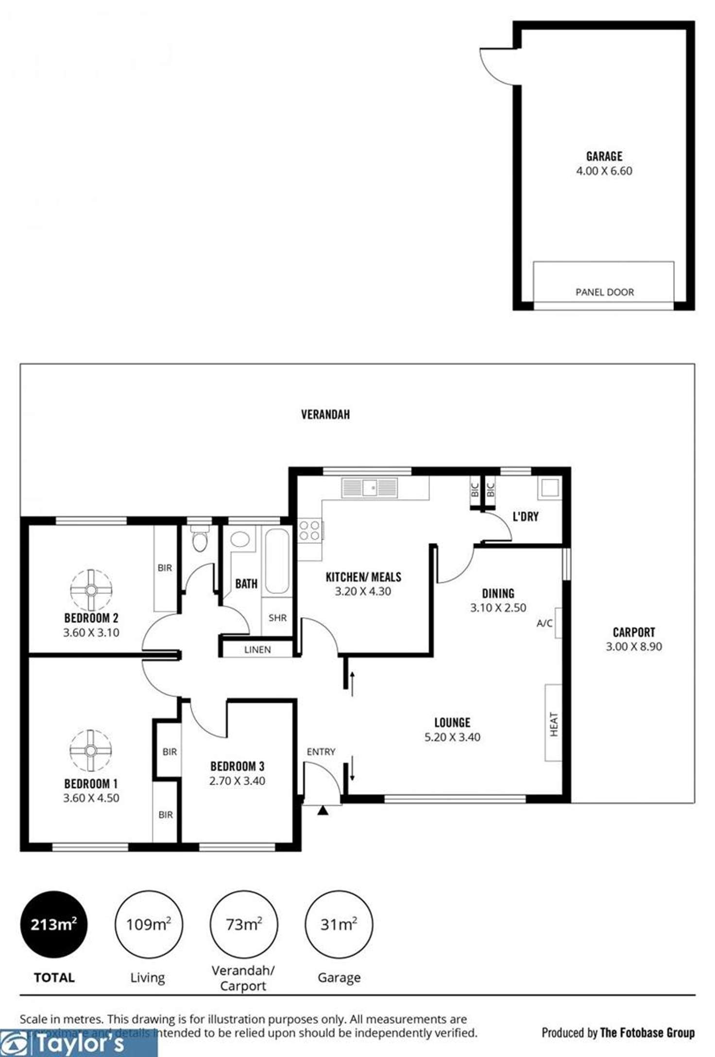 Floorplan of Homely house listing, 31 Jeffries Road, Salisbury East SA 5109