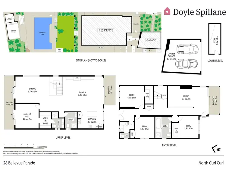 Floorplan of Homely house listing, 28 Bellevue Parade, North Curl Curl NSW 2099