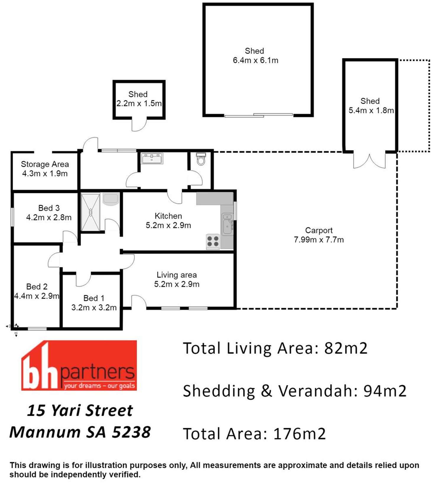 Floorplan of Homely house listing, 15 Yari Street, Mannum SA 5238