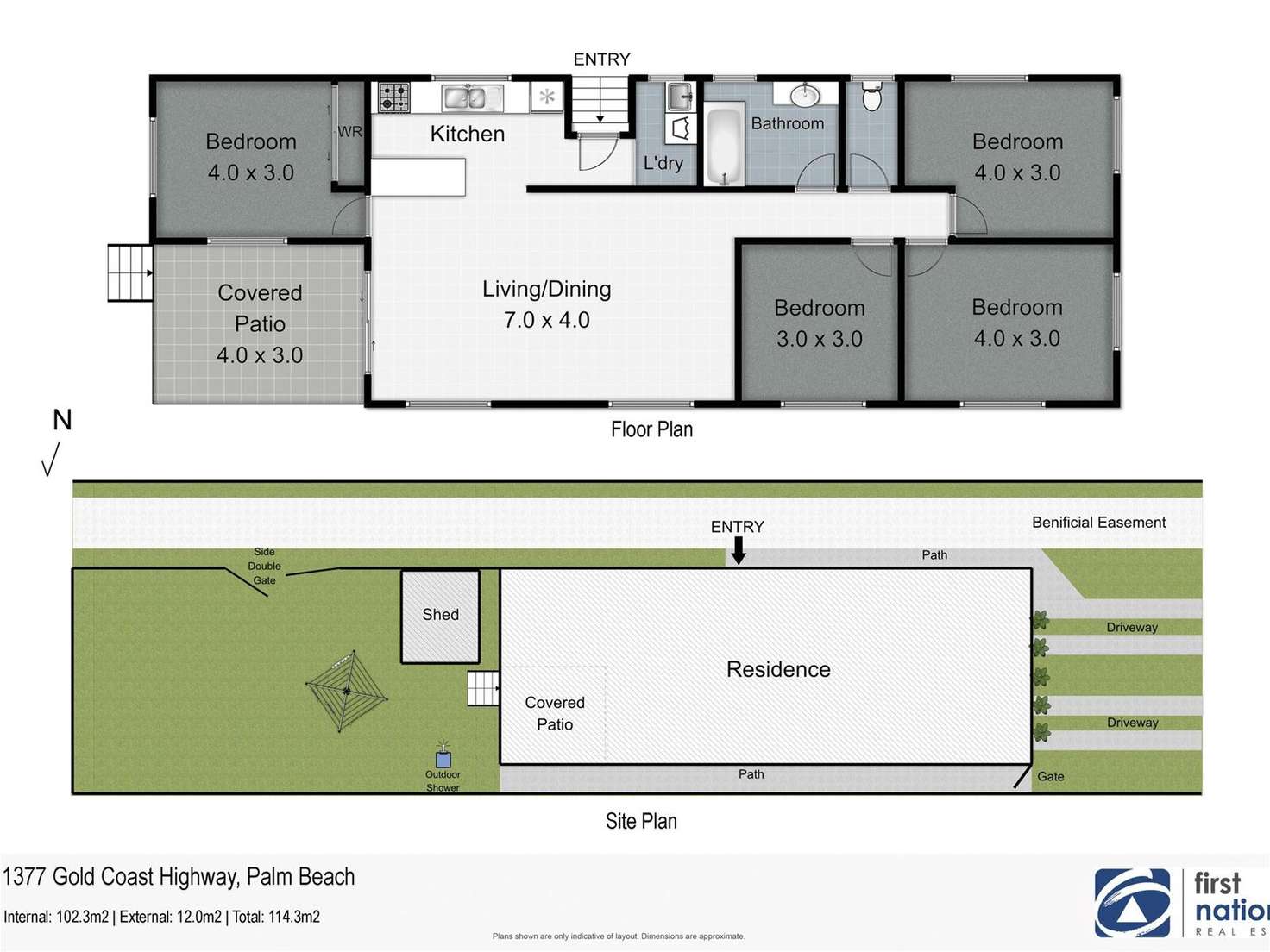 Floorplan of Homely house listing, 1377 Gold Coast Highway, Palm Beach QLD 4221