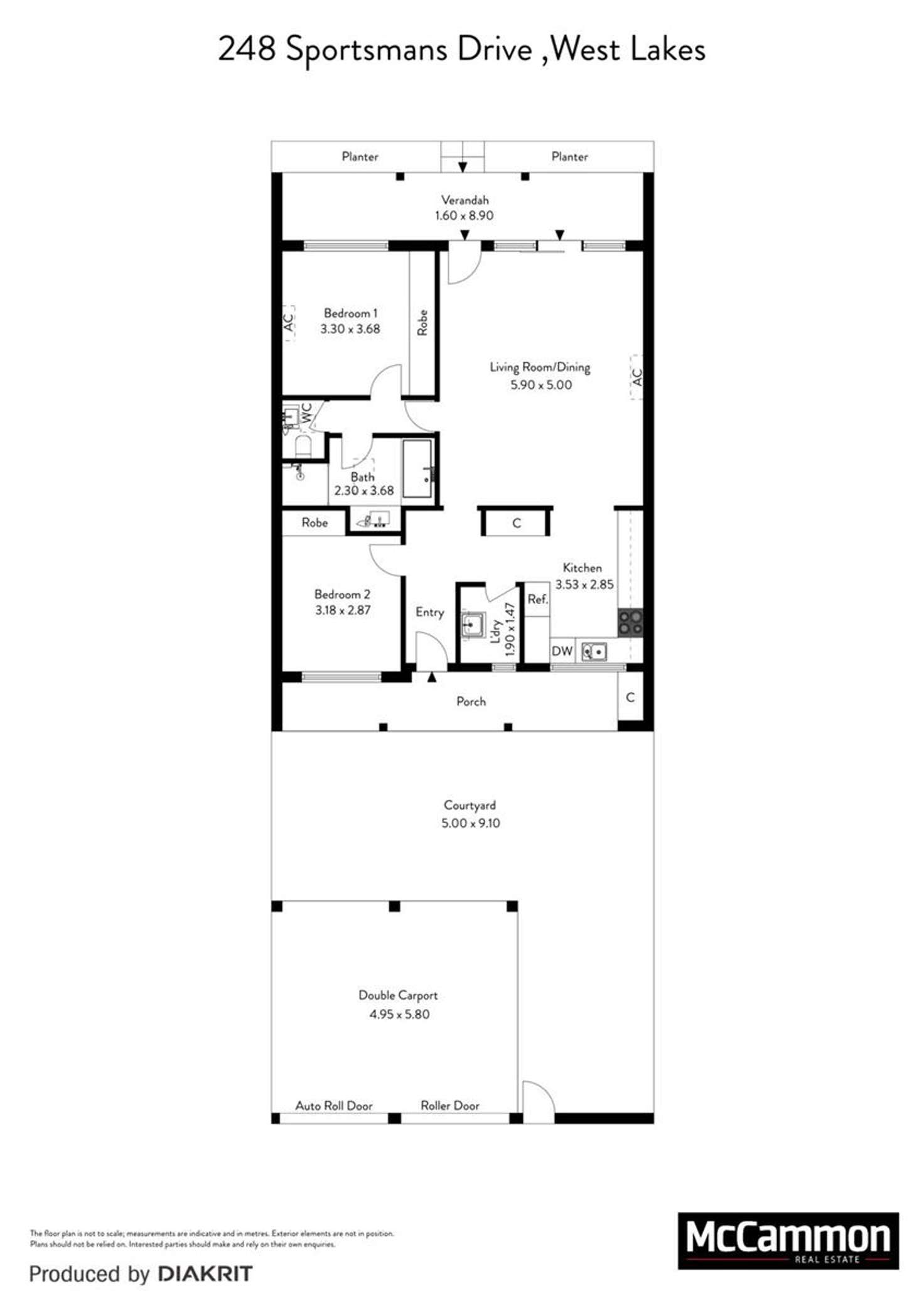 Floorplan of Homely house listing, 248 Sportsmans Drive, West Lakes SA 5021