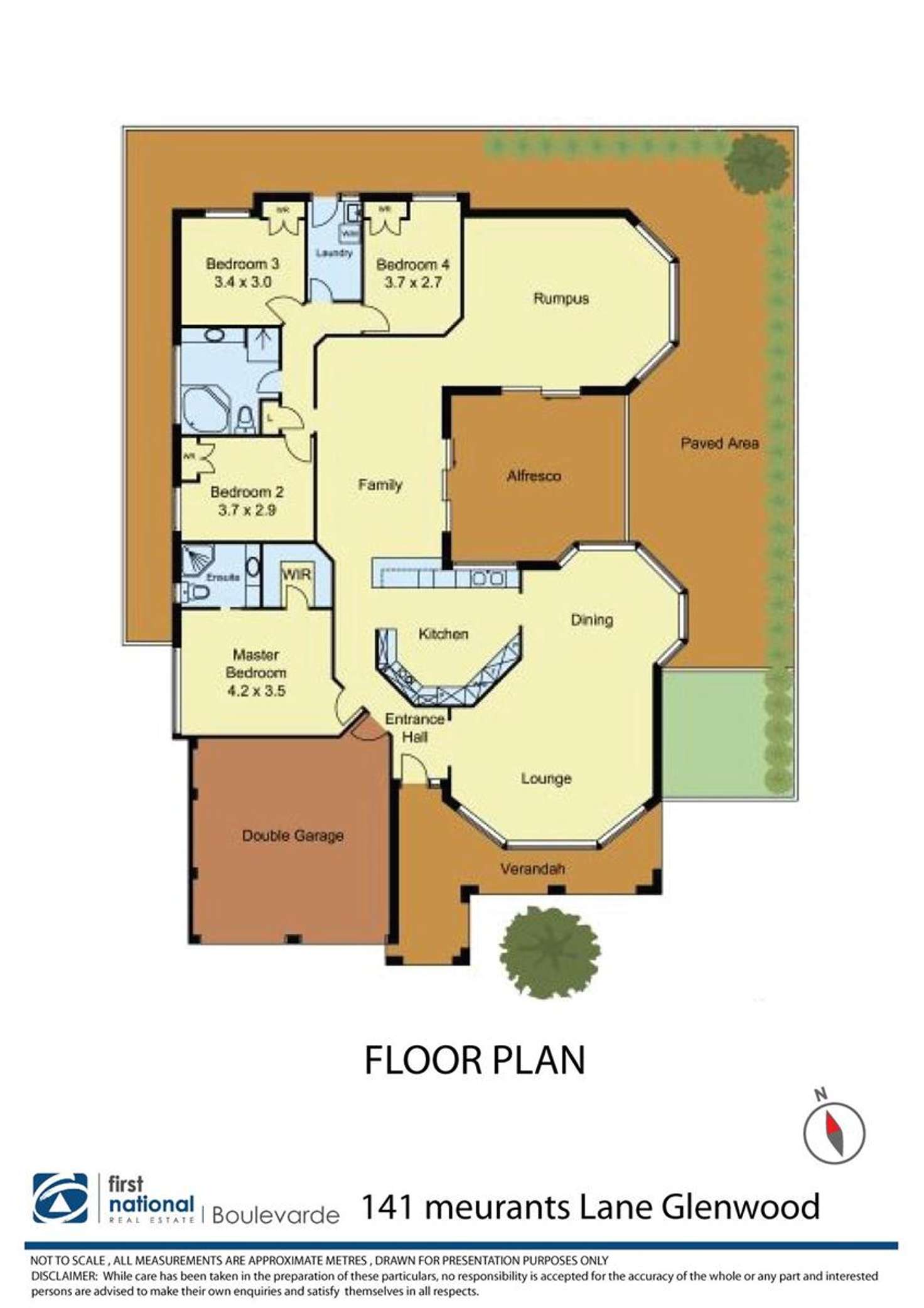 Floorplan of Homely house listing, 141 Meurants Lane, Glenwood NSW 2768