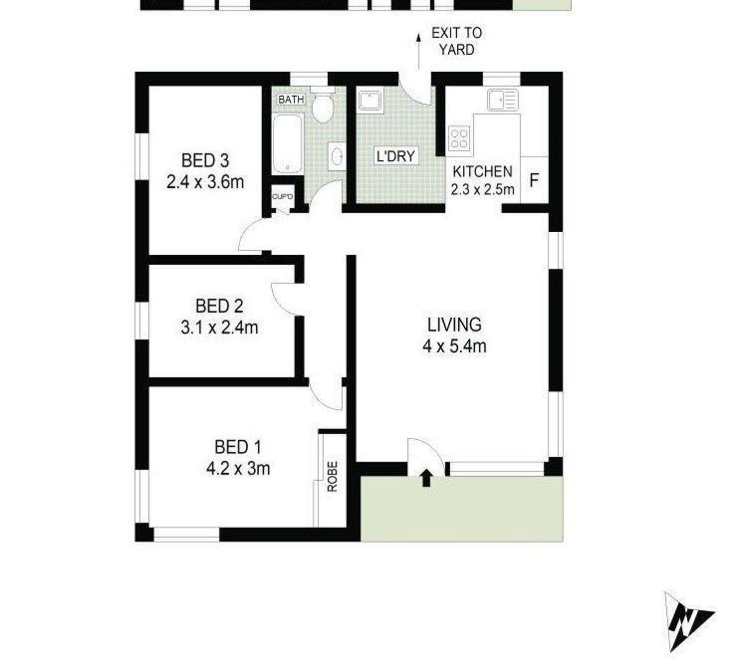 Floorplan of Homely house listing, 42 Mangariva Avenue, Emerton NSW 2770
