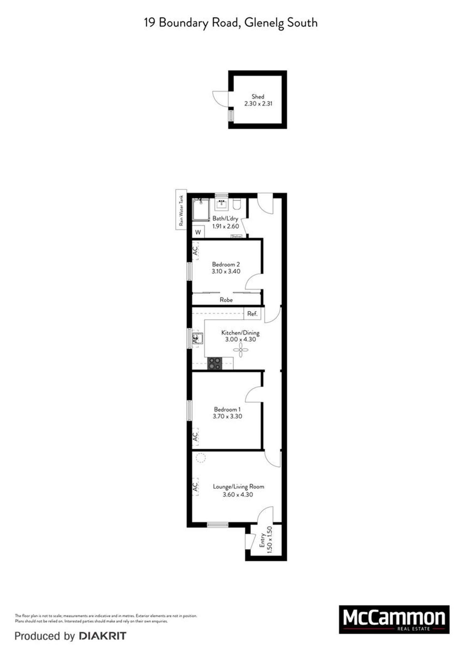 Floorplan of Homely house listing, 19 Boundary Road, Glenelg South SA 5045