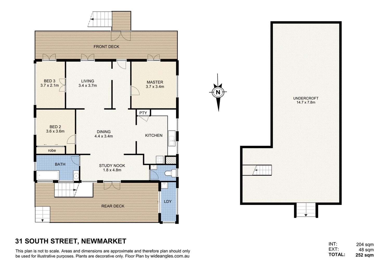 Floorplan of Homely house listing, 31 South Street, Newmarket QLD 4051