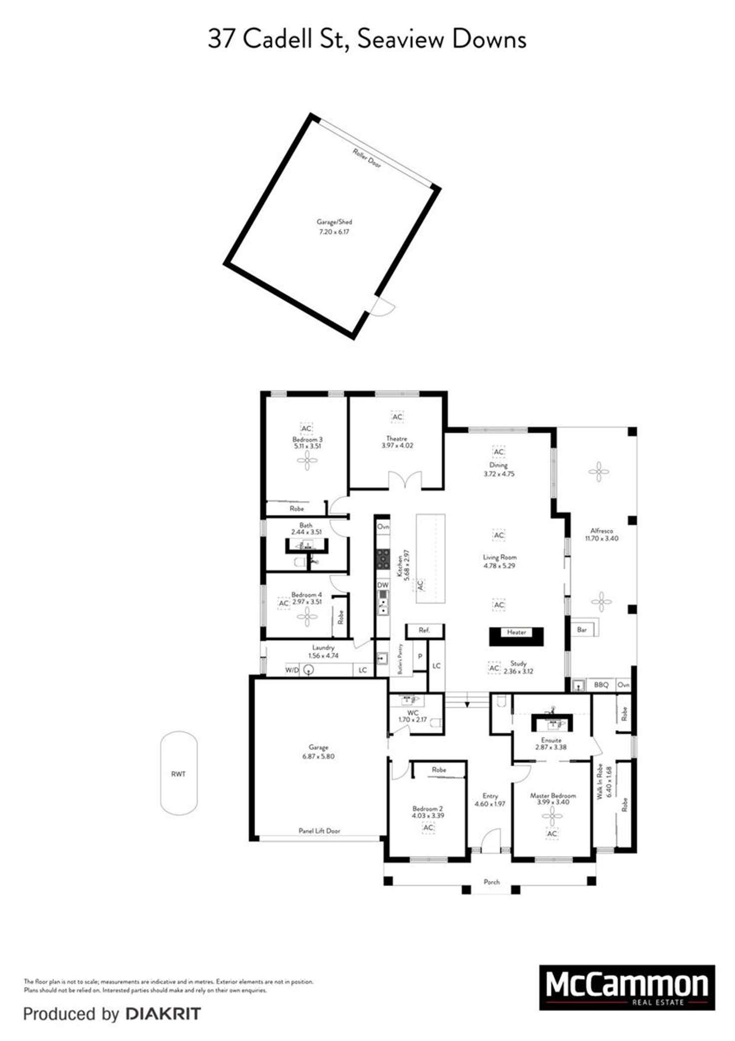 Floorplan of Homely house listing, 37 Cadell Street, Seaview Downs SA 5049