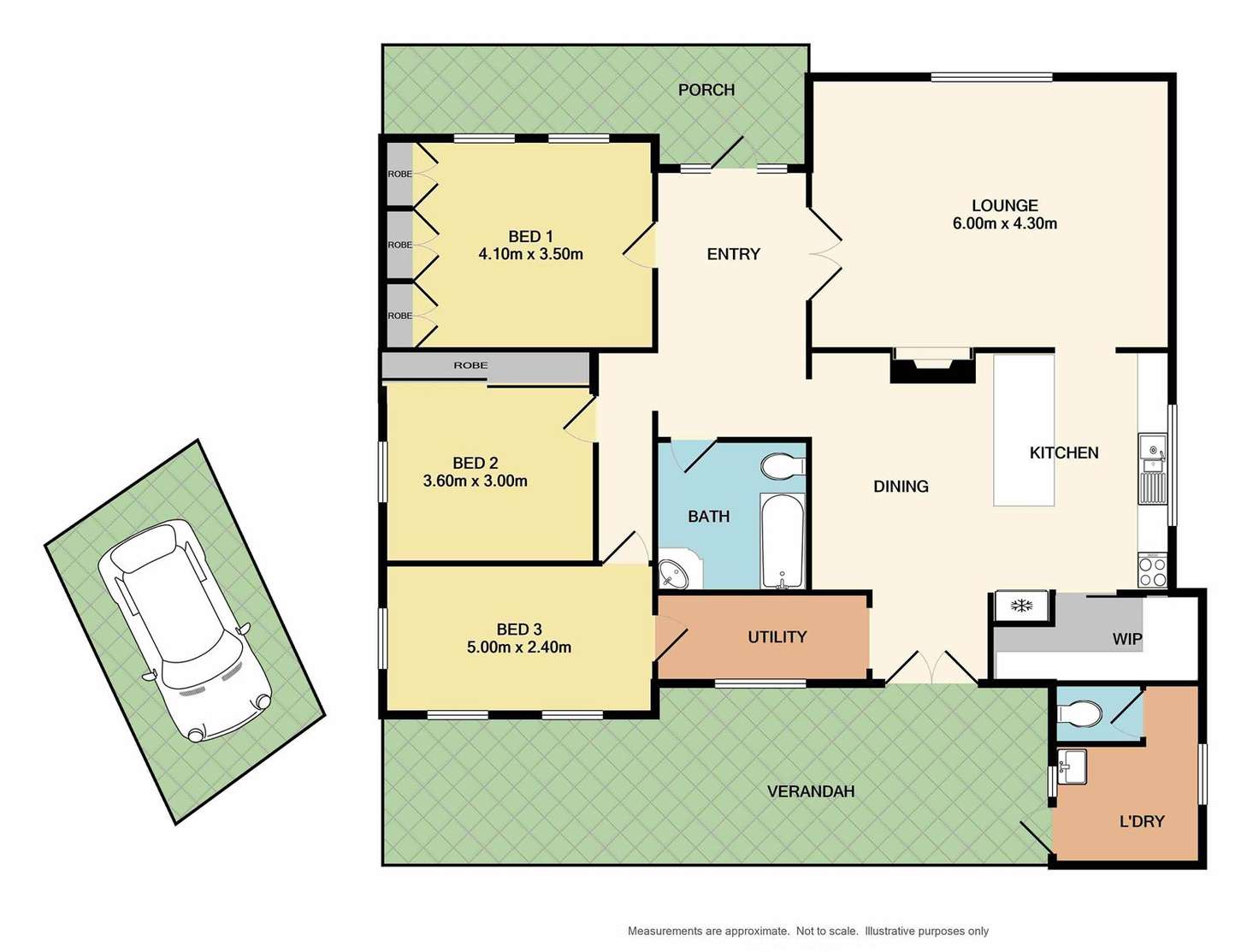 Floorplan of Homely house listing, 5 Buckland Gap Road, Beechworth VIC 3747