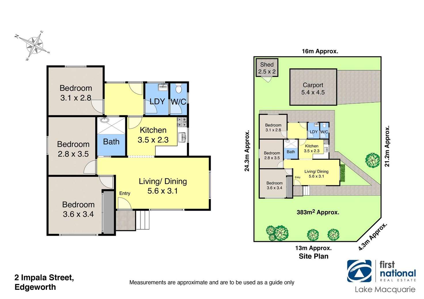 Floorplan of Homely house listing, 2 Impala Street, Edgeworth NSW 2285