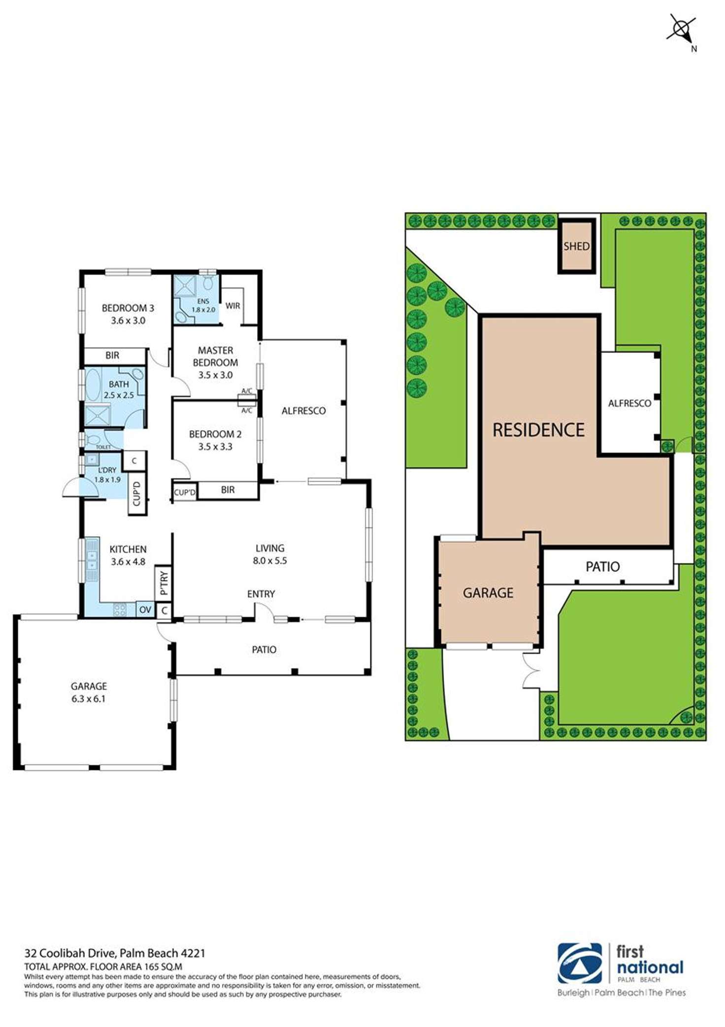 Floorplan of Homely house listing, 32 Coolibah Drive, Palm Beach QLD 4221