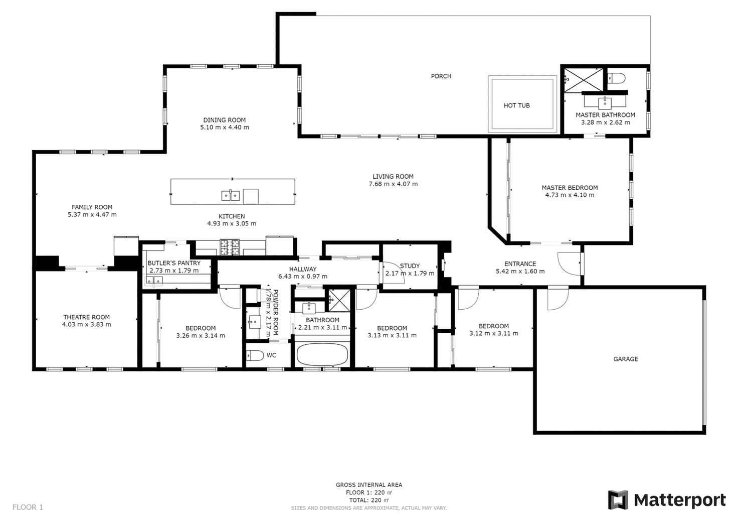 Floorplan of Homely house listing, 6 Delta Court, Mildura VIC 3500