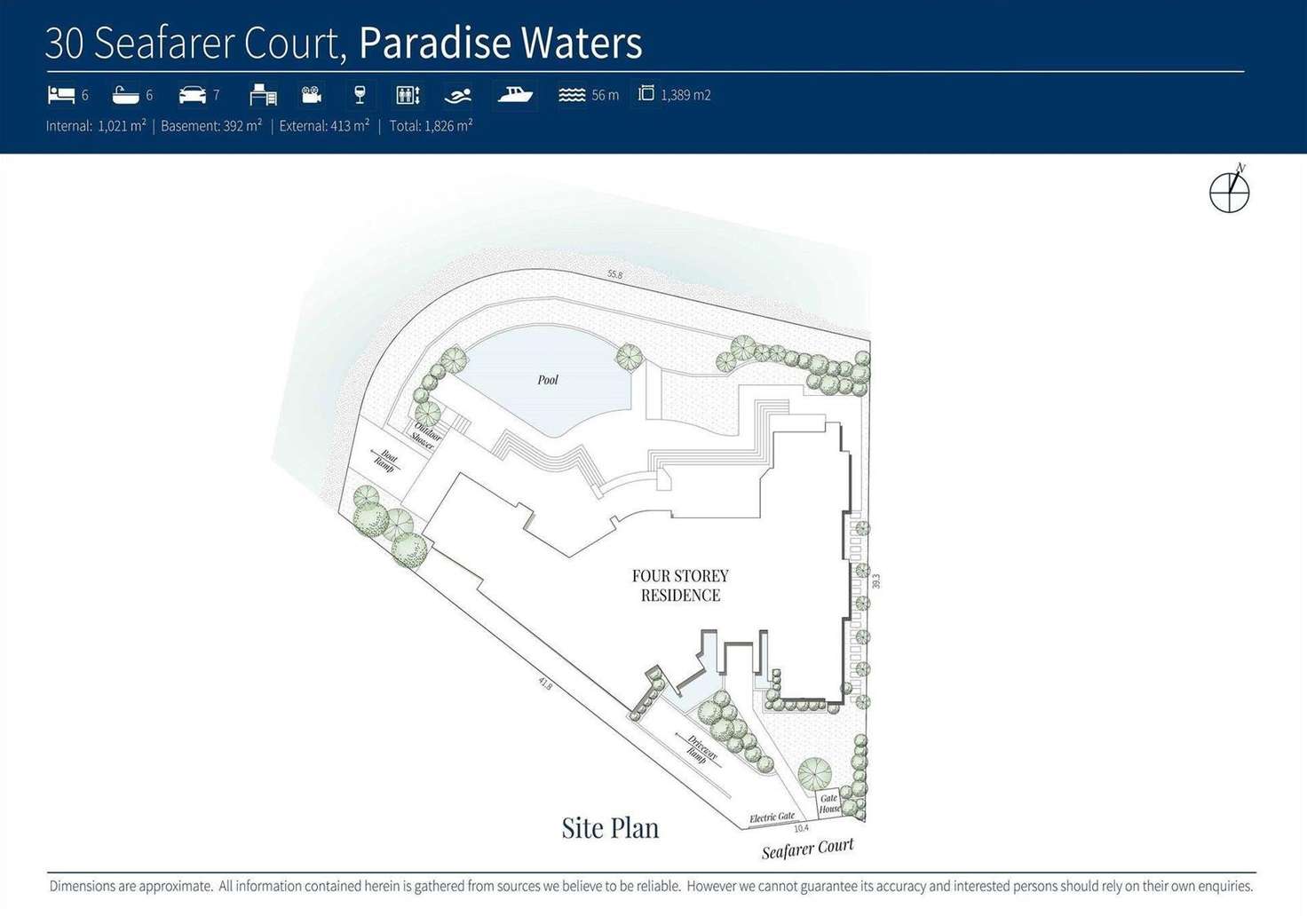 Floorplan of Homely house listing, 30 Seafarer Court, Paradise Waters QLD 4217