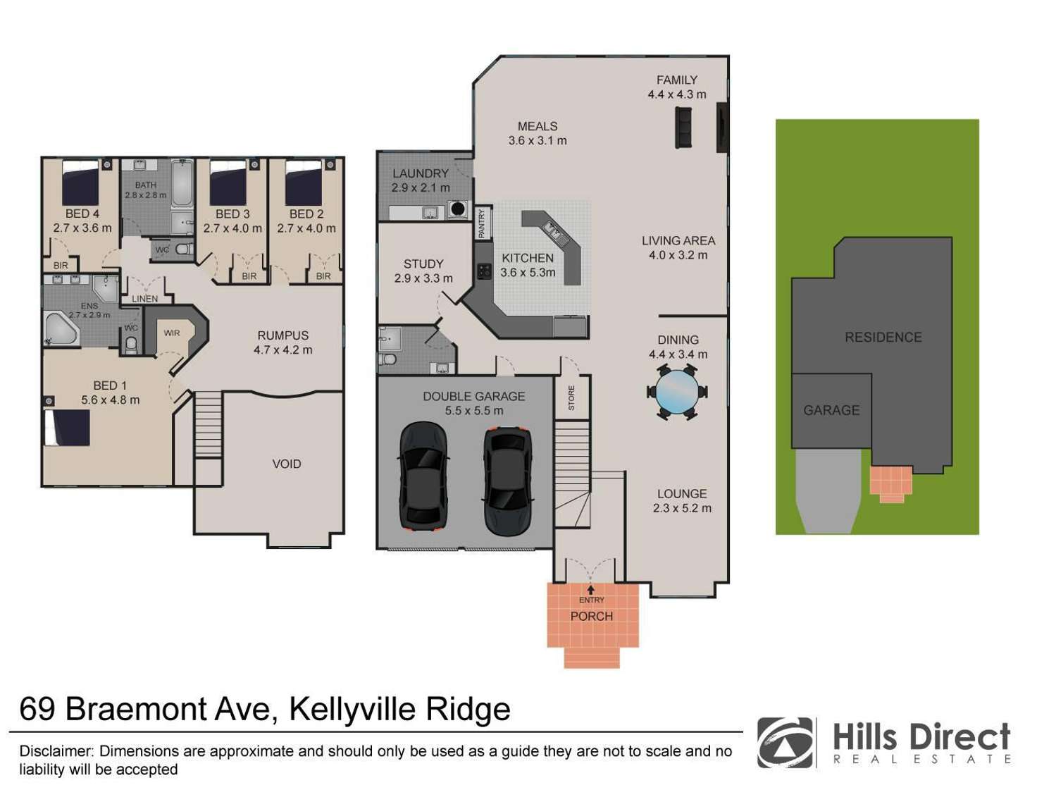 Floorplan of Homely house listing, 69 Braemont Avenue, Kellyville Ridge NSW 2155