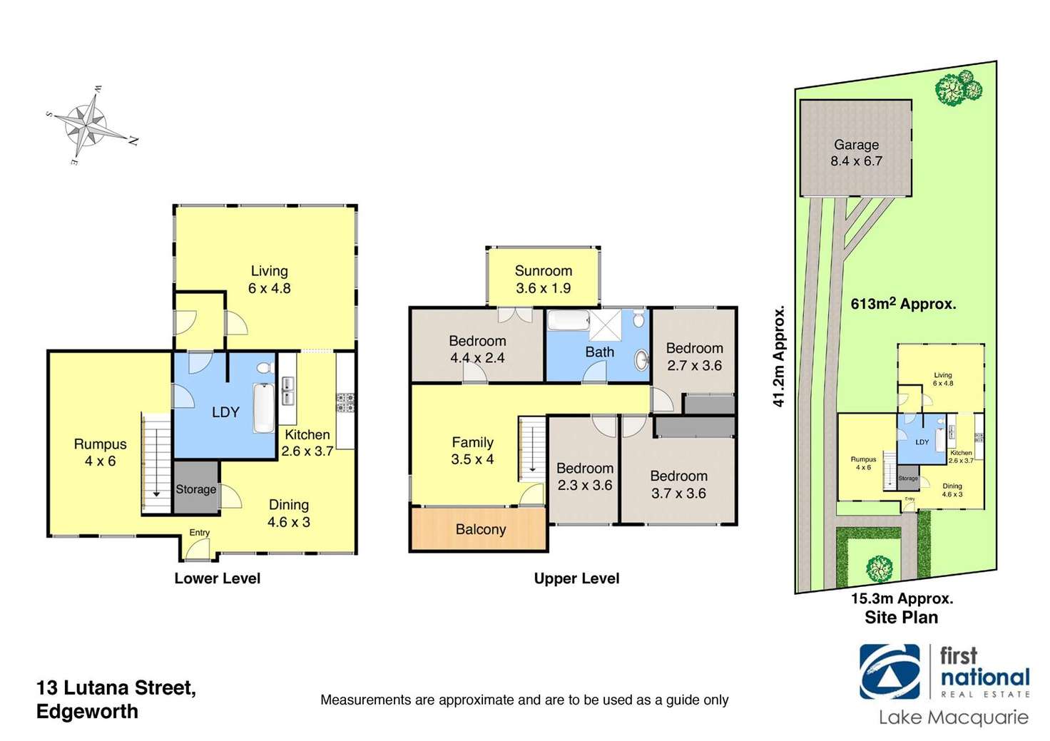 Floorplan of Homely house listing, 13 Lutana Street, Edgeworth NSW 2285