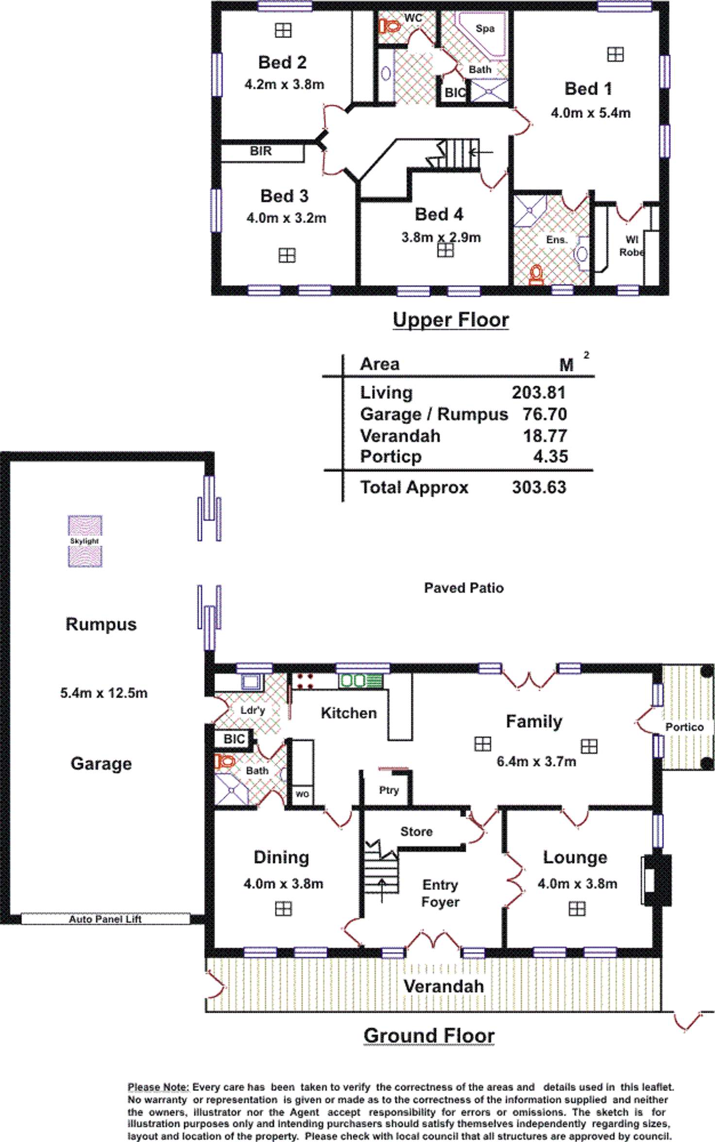 Floorplan of Homely house listing, 32 Arthur Street, Unley SA 5061