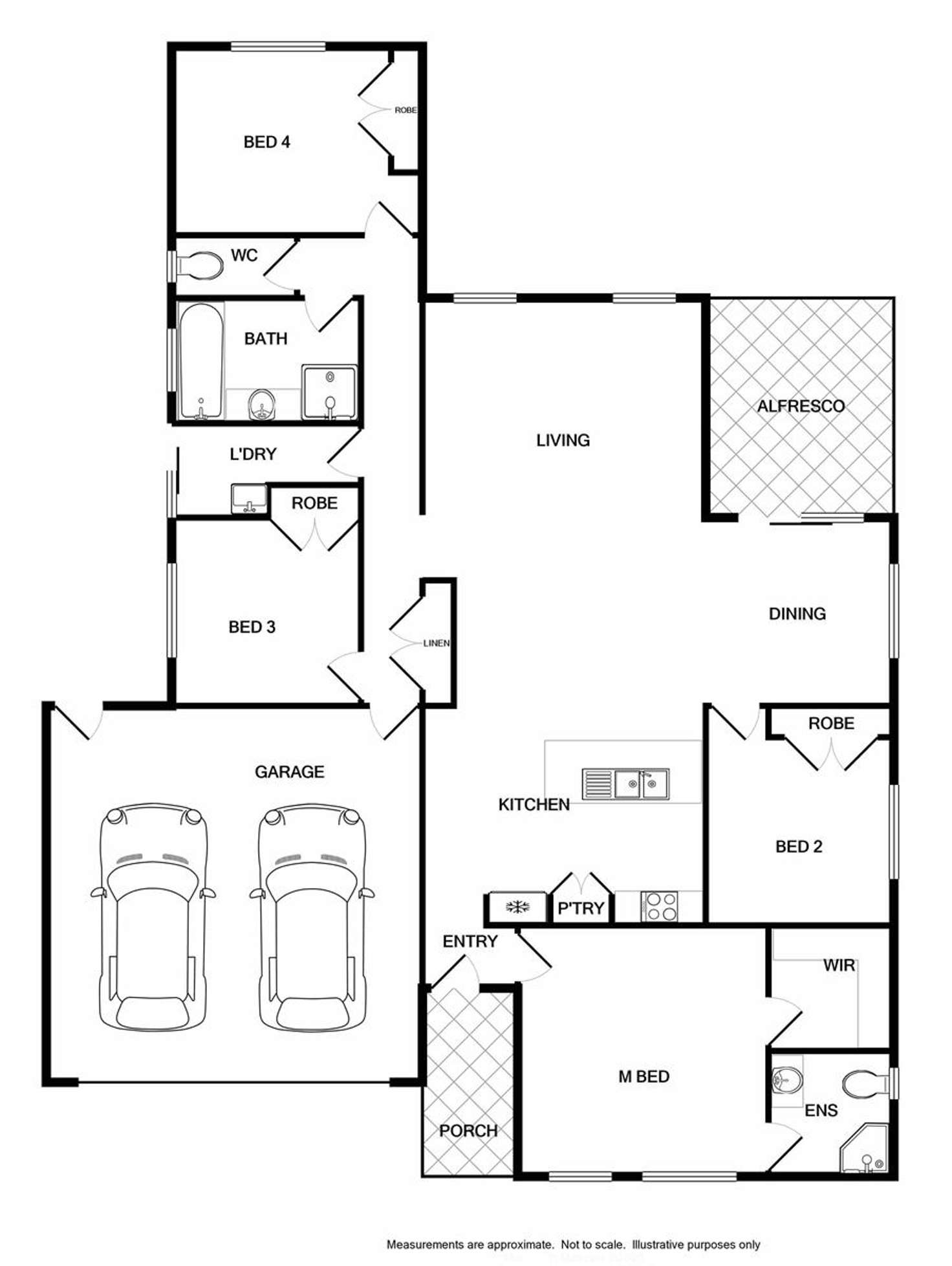 Floorplan of Homely house listing, 88 Featherstone Avenue, Glenroy NSW 2640