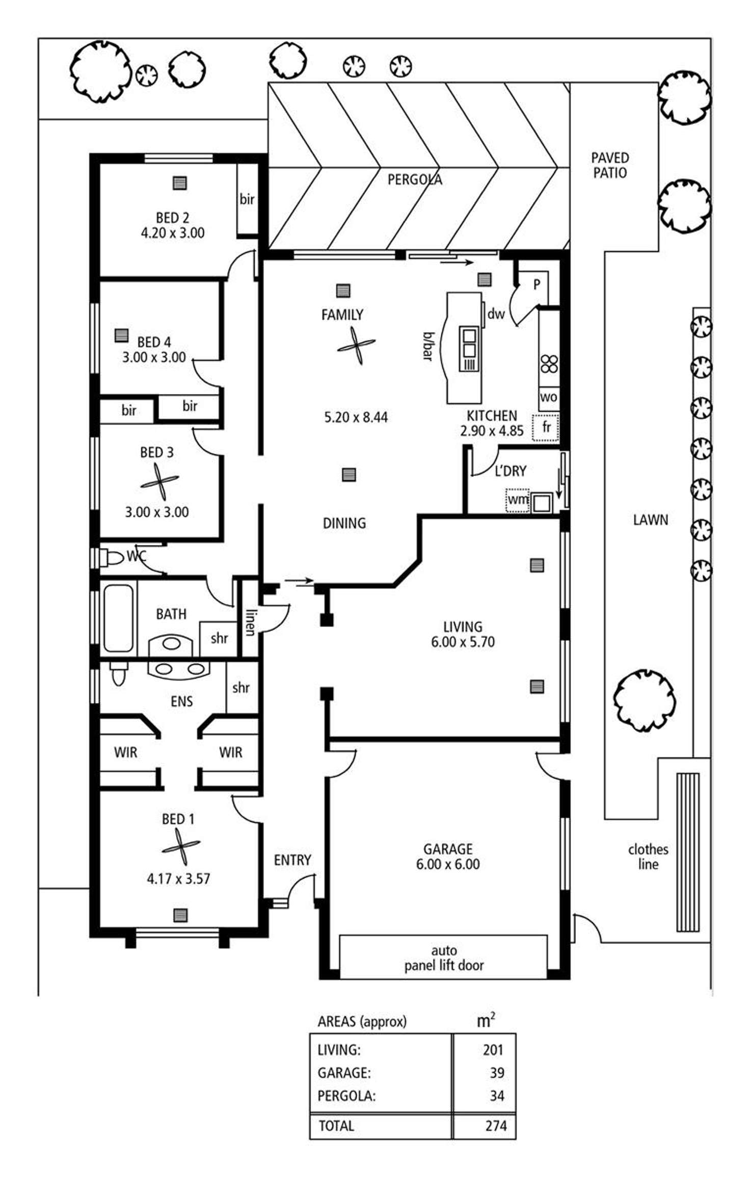 Floorplan of Homely house listing, 23 Northwood Avenue, Northgate SA 5085