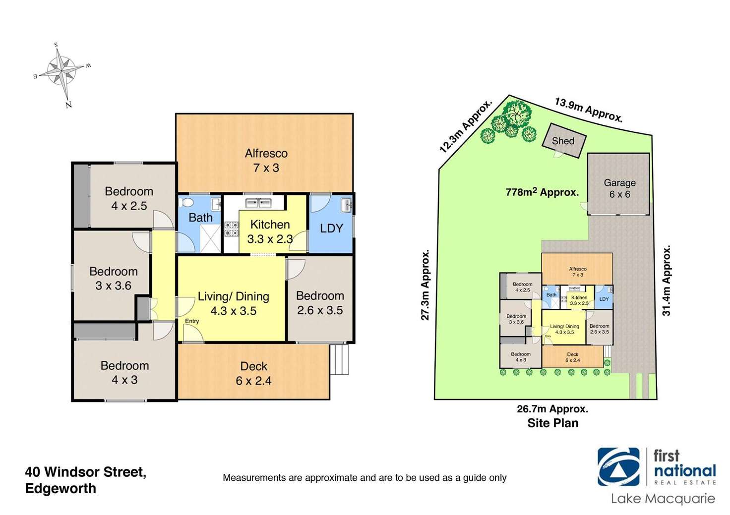Floorplan of Homely house listing, 40 Windsor Street, Edgeworth NSW 2285