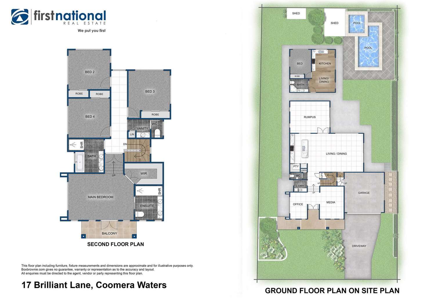 Floorplan of Homely house listing, 17 Brilliant Lane, Coomera QLD 4209