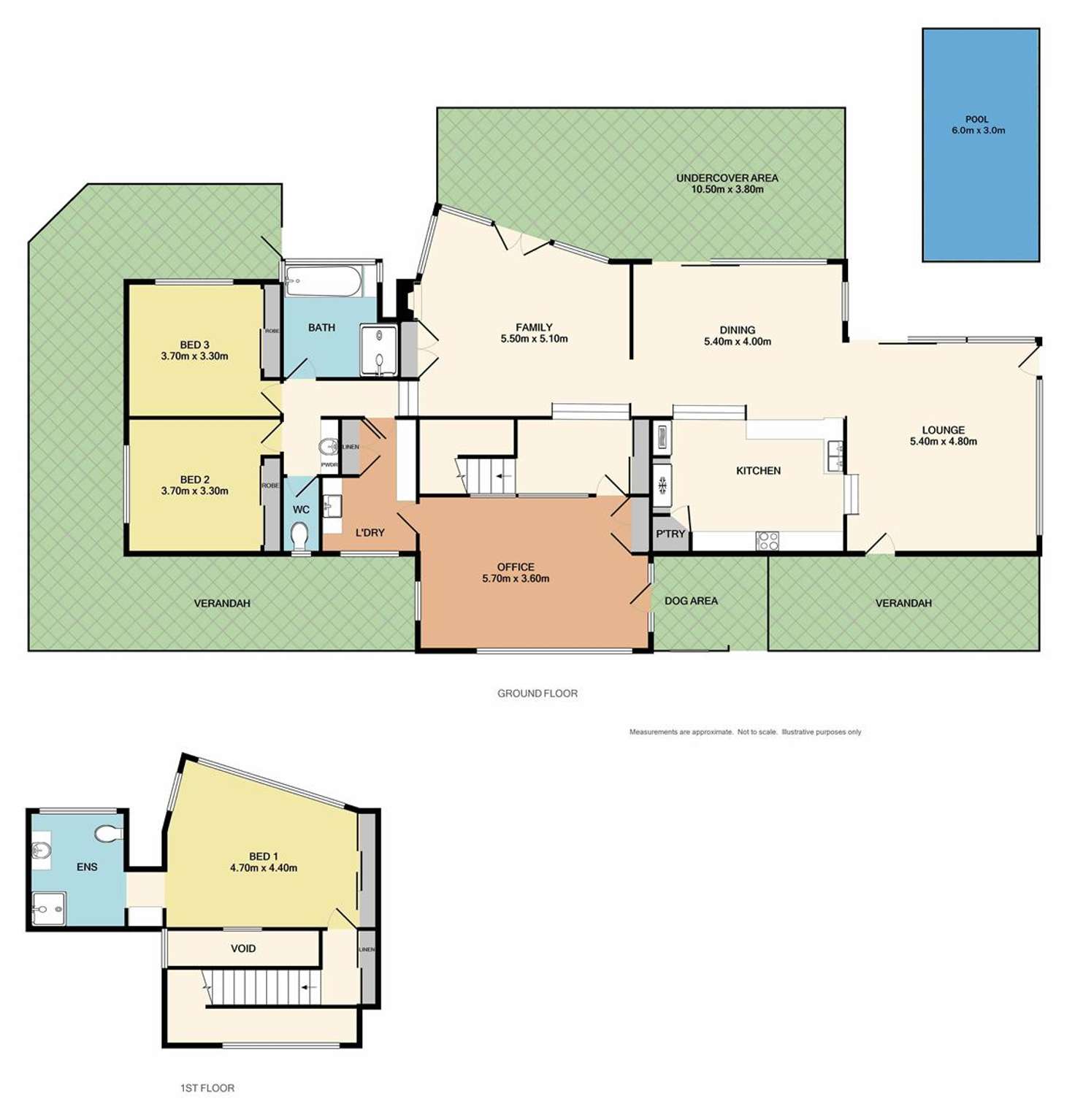 Floorplan of Homely house listing, 124 Edneys Road, Leneva VIC 3691
