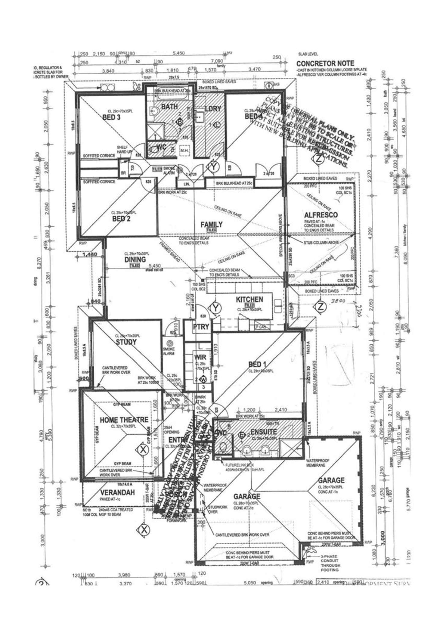 Floorplan of Homely house listing, 7 Aulini Drive, Bedfordale WA 6112