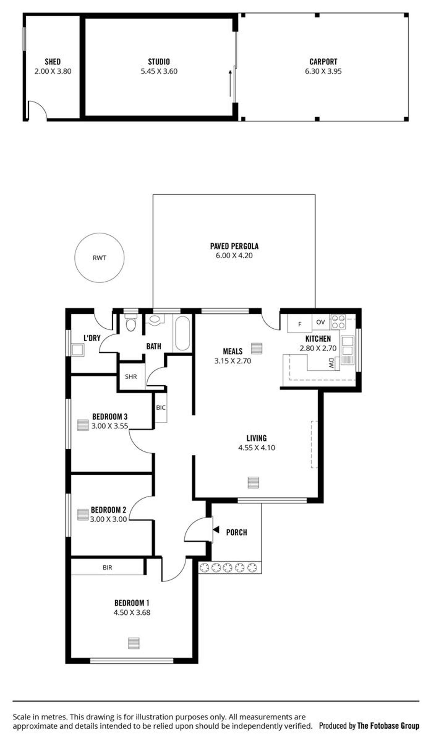 Floorplan of Homely house listing, 3 Winnall Street, Clapham SA 5062