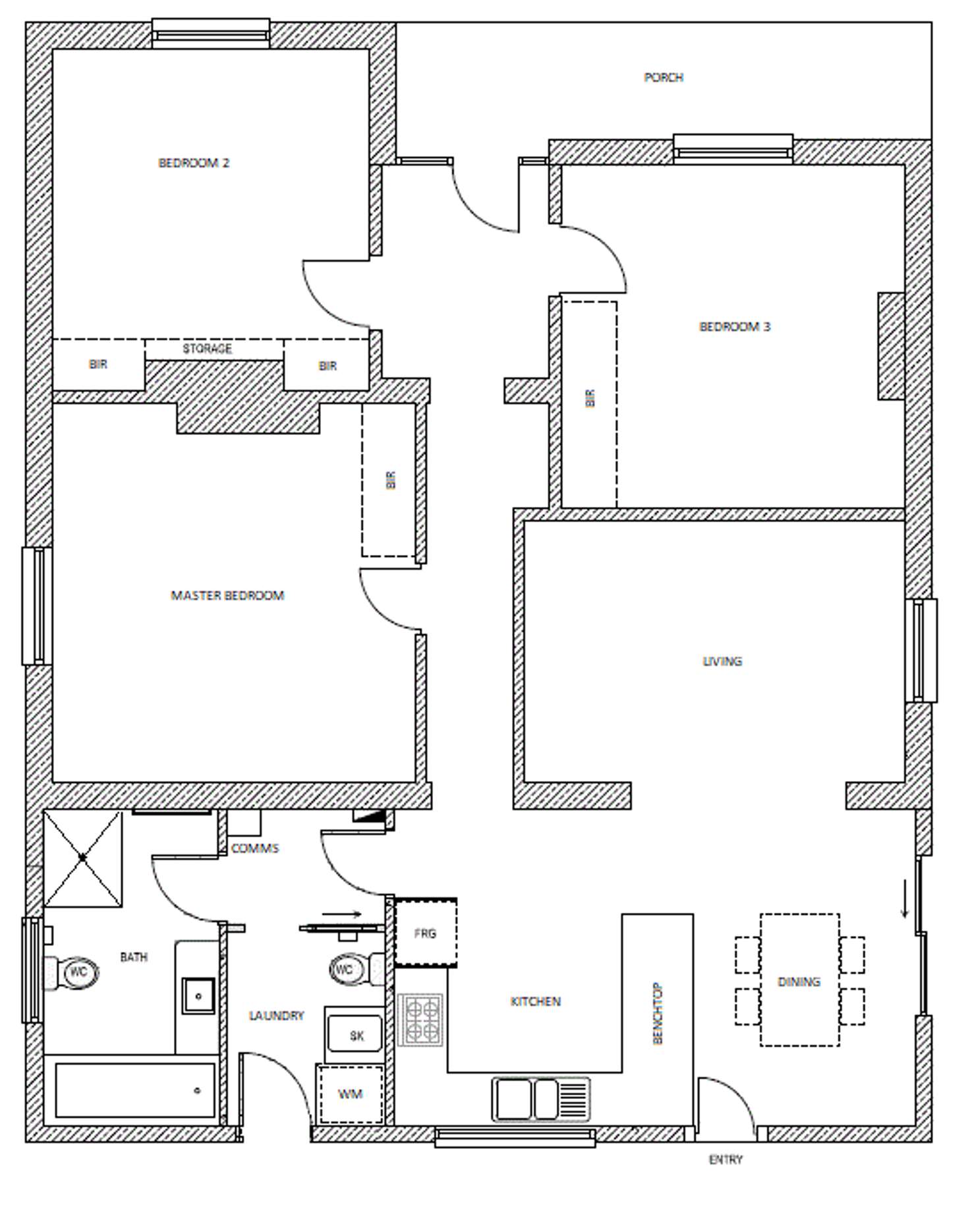 Floorplan of Homely house listing, 179 South Road, Mile End SA 5031