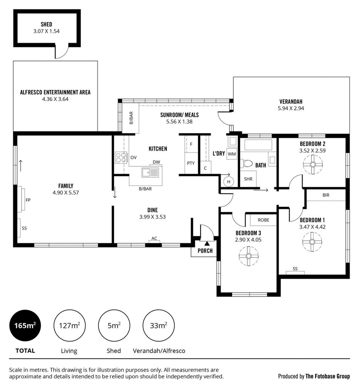 Floorplan of Homely house listing, 23 Salter Crescent, Christies Beach SA 5165