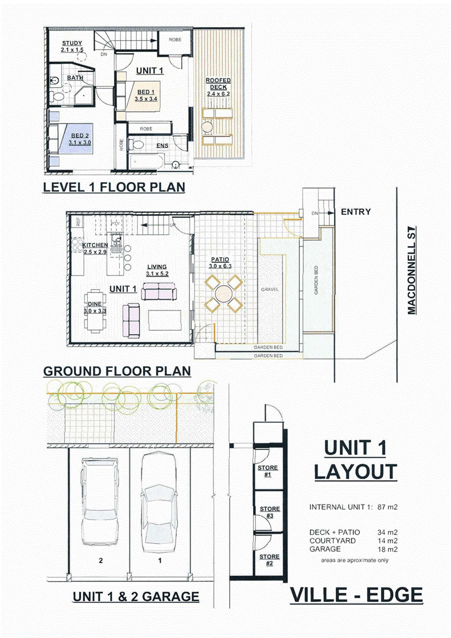 Floorplan of Homely townhouse listing, 1/40 MacDonnell Street, Toowong QLD 4066